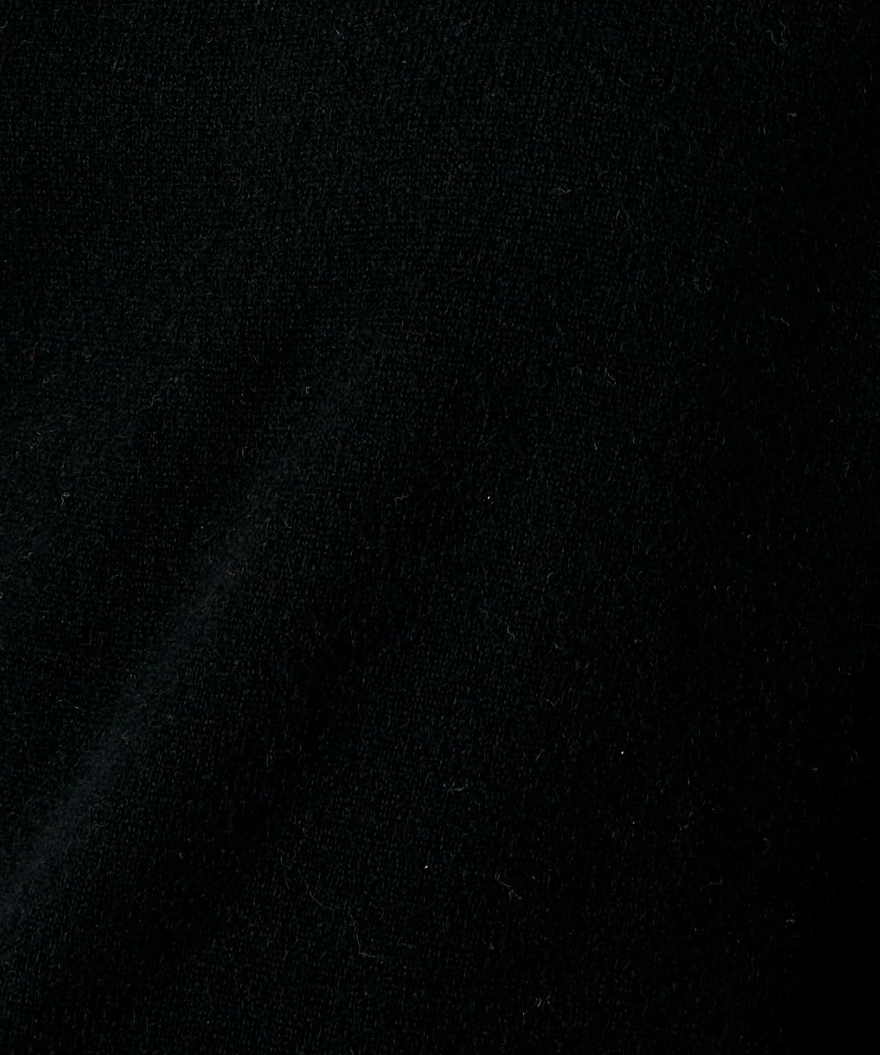 Damart Prêt-à-porter maglione donna nero girocollo in cashmere 38-40