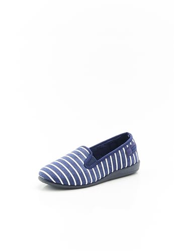 Damart Calzature Pantofole ballerine a righe, taglia 36
