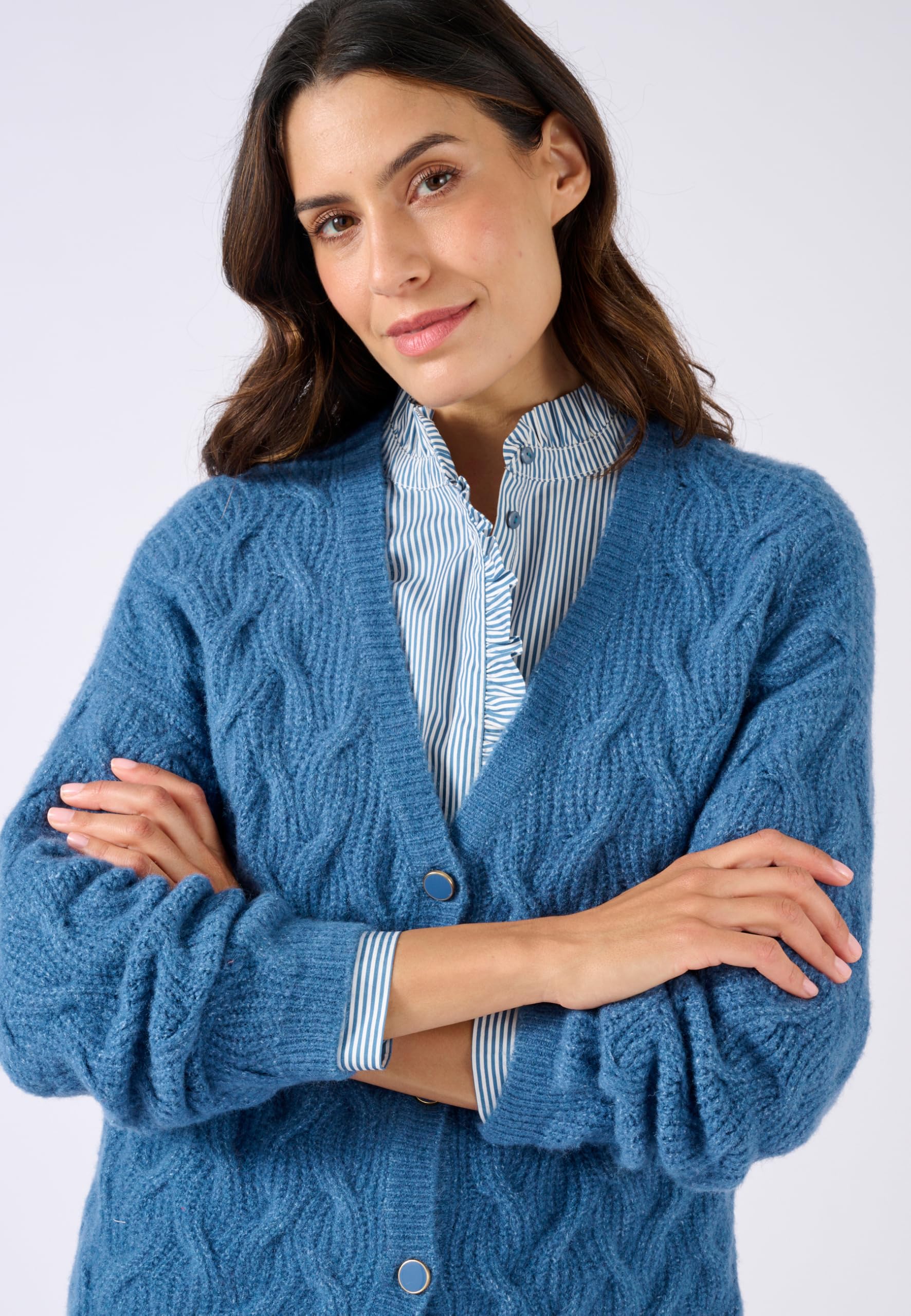 Damart Thermolactyl Twisted gilet donna blu taglia 34/36