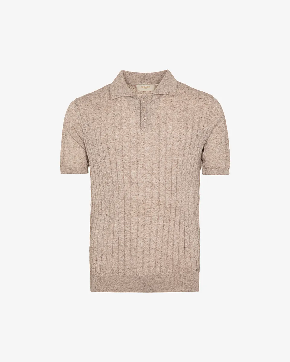 Markup Uomo Maglieria polo coste larghe