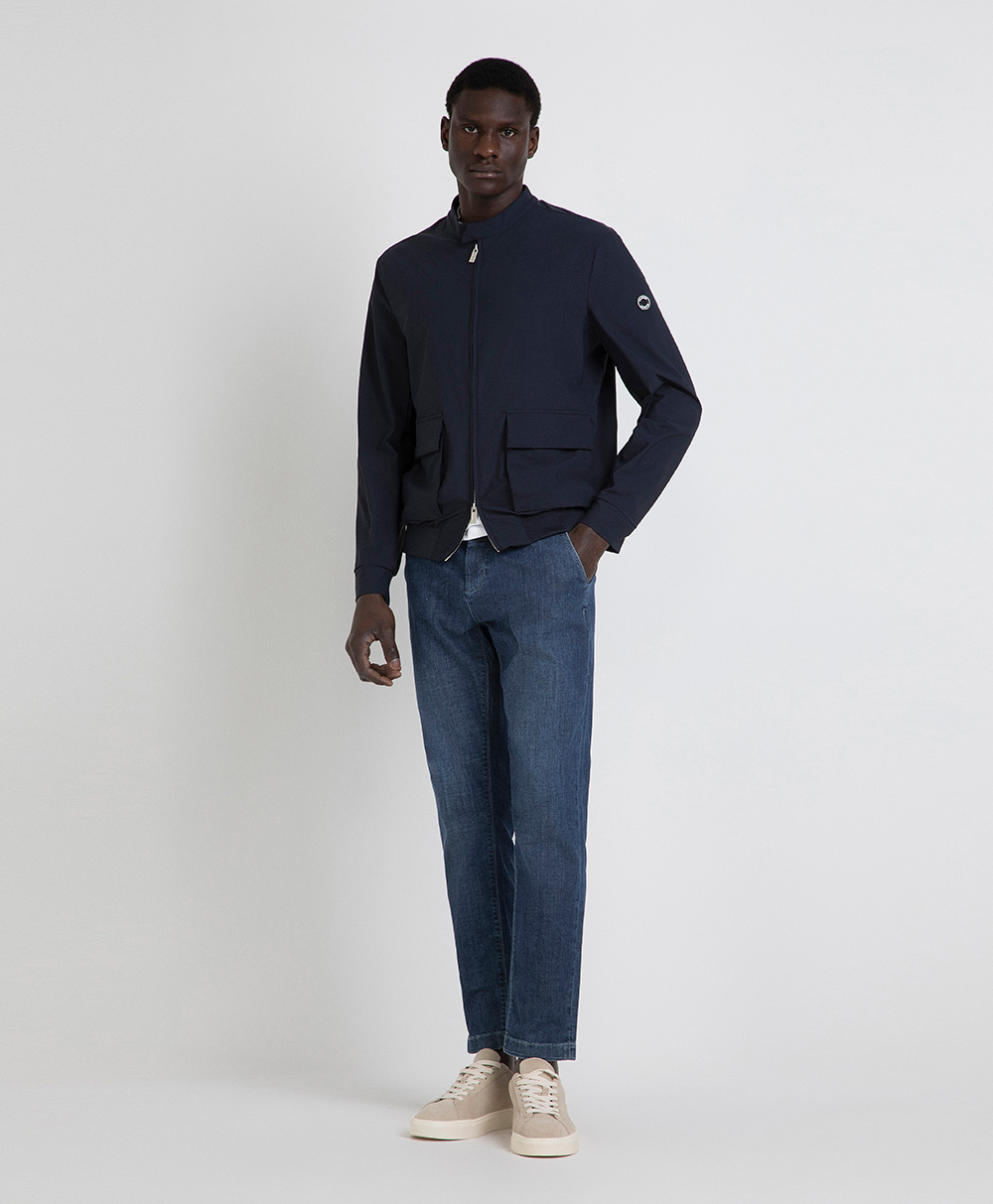 Markup Uomo Giacche & Giubbotti Biker tasconato softshell giacca uomo