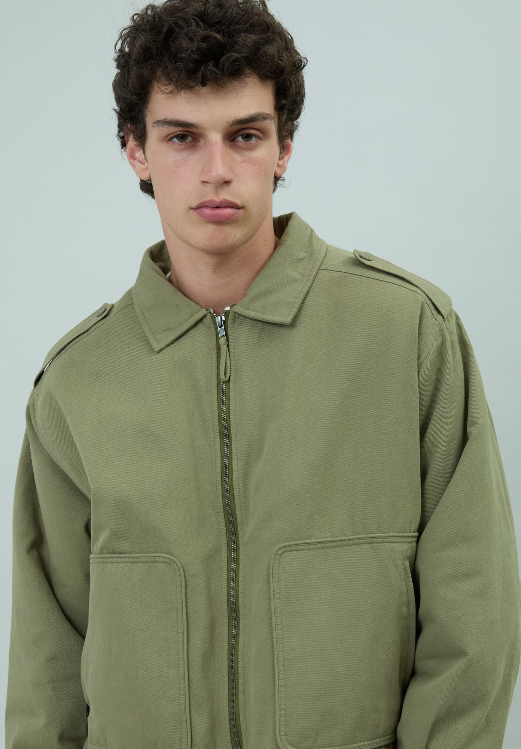 House Of Sunny Women's Jackets Cruise Jacket giacca verde con collo removibile