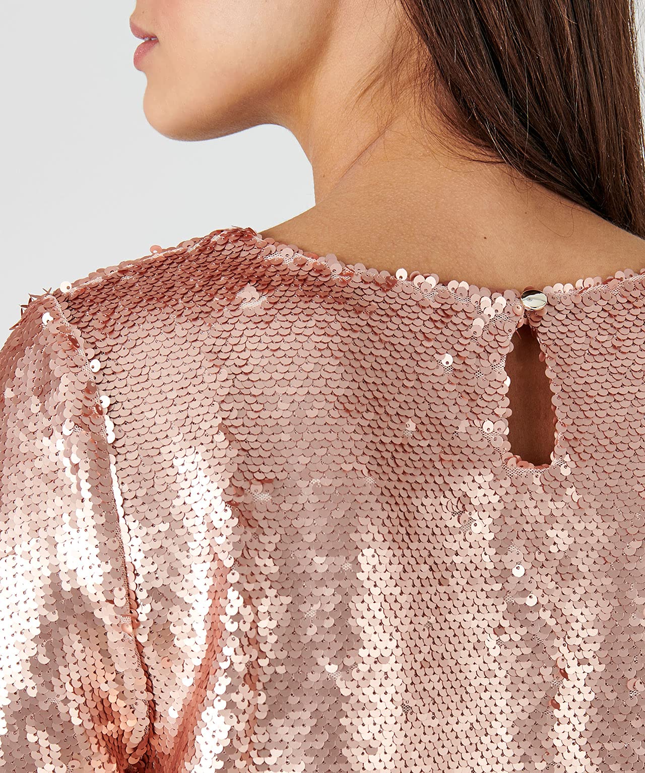 Damart Prêt-à-porter camicetta con paillettes donna