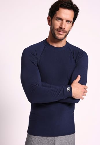 Damart Thermolactyl Maglietta girocollo Comfort Thermolactyl 4 da uomo maglia termica