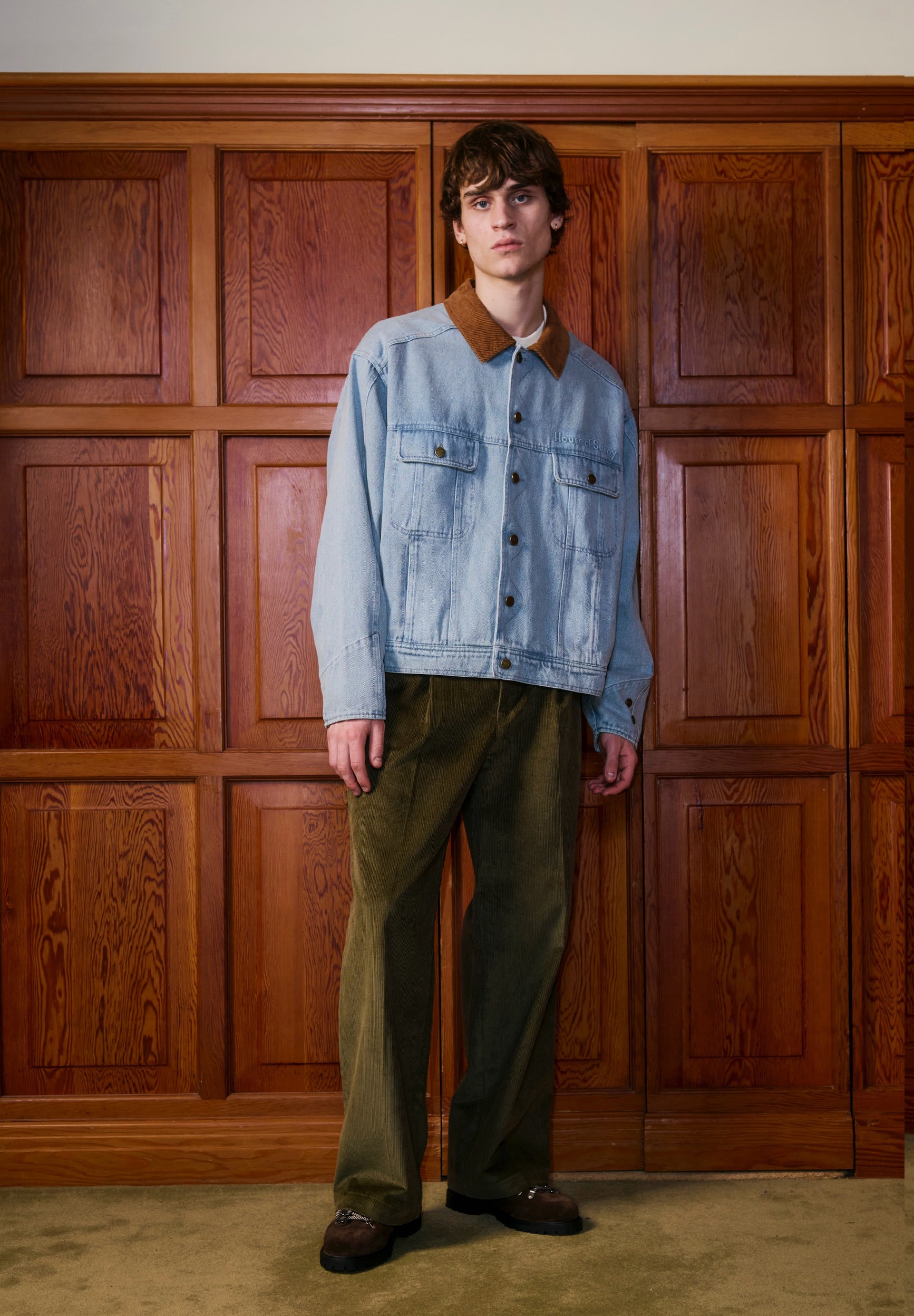 House Of Sunny Women's Jackets The Western Jacket giacca denim in cotone