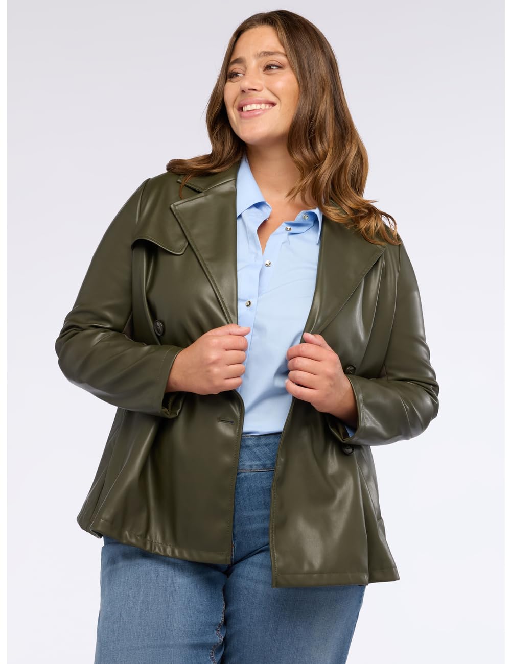 Fiorella Rubino Giacche biker Giacca biker doppiopetto 50 Plus