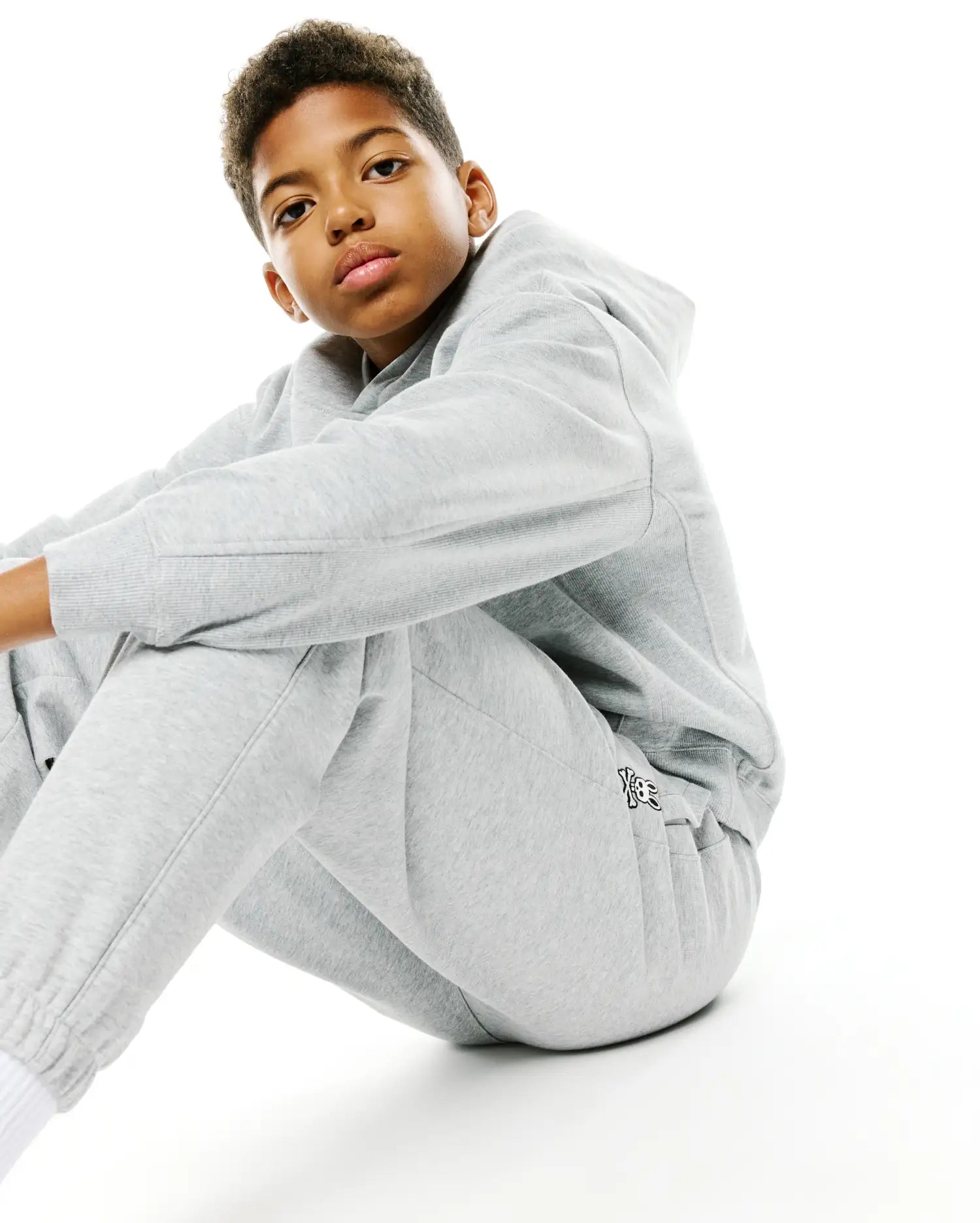 Psycho Bunny Kids Bottoms Terrence Fleece Joggers joggers grigi