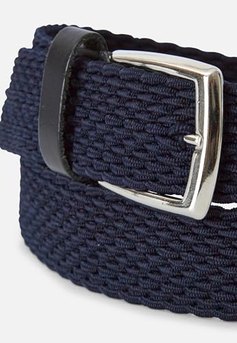 Damart Accessori Cintura intrecciata uomo blu marino 90 cm
