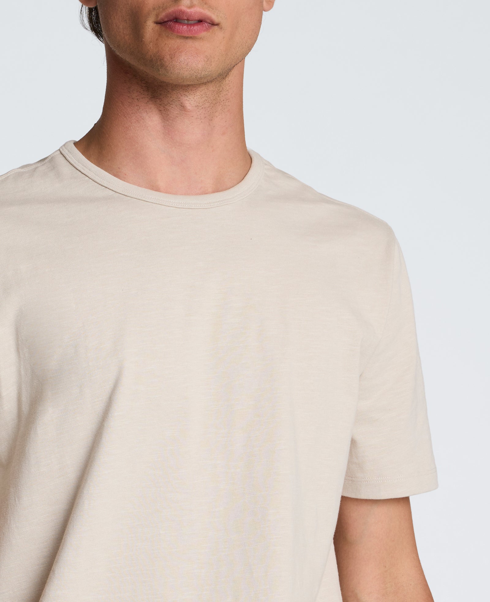 Kenneth Cole Reaction Clothing Texture Tee t-shirt avorio oversize