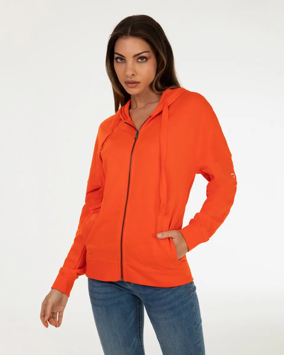 Markup Donna T-Shirt & Felpe Felpa con cappuccio e zip