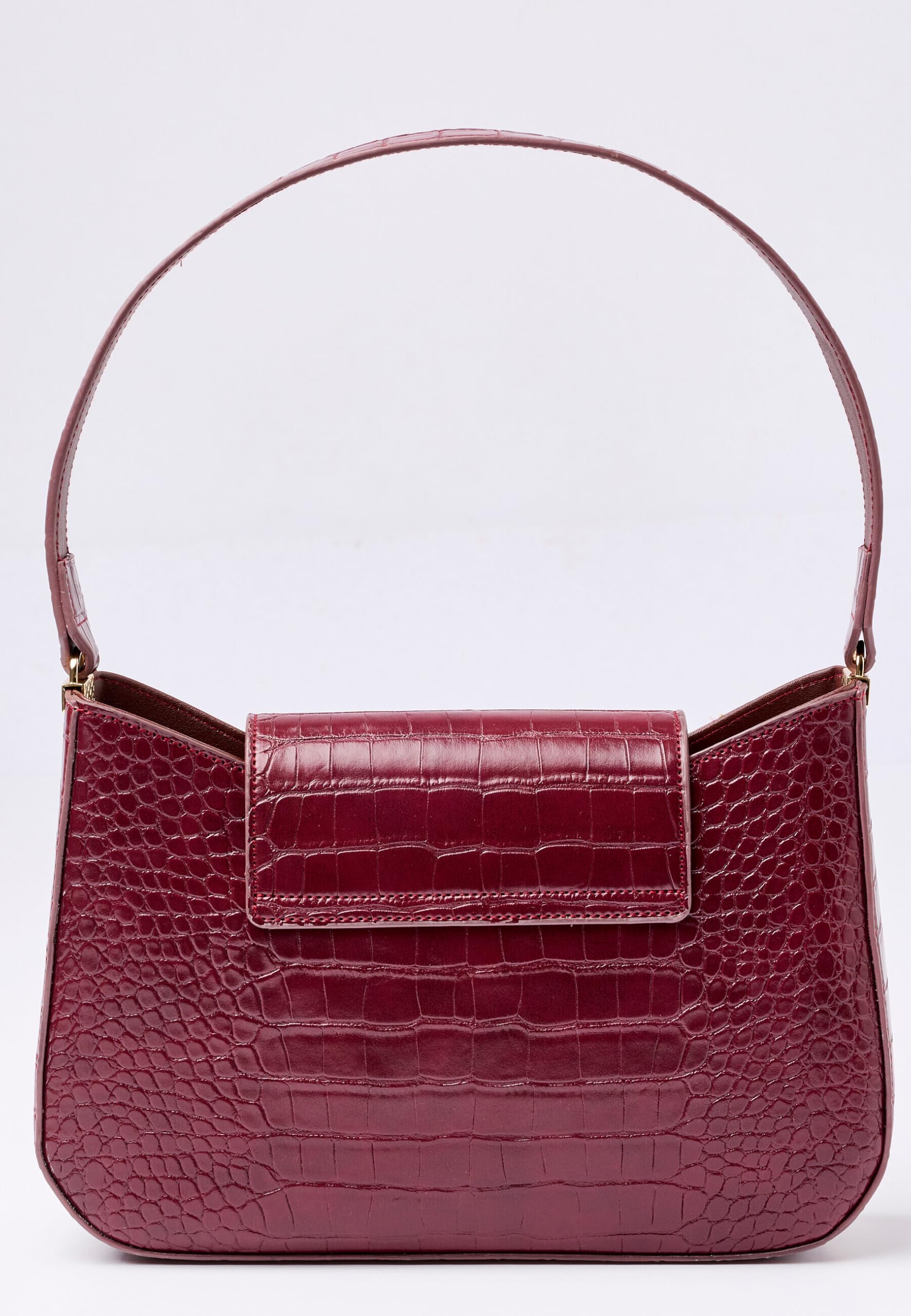 Damart Accessori Borsa da donna effetto rettile 27 x 17 x 6 cm