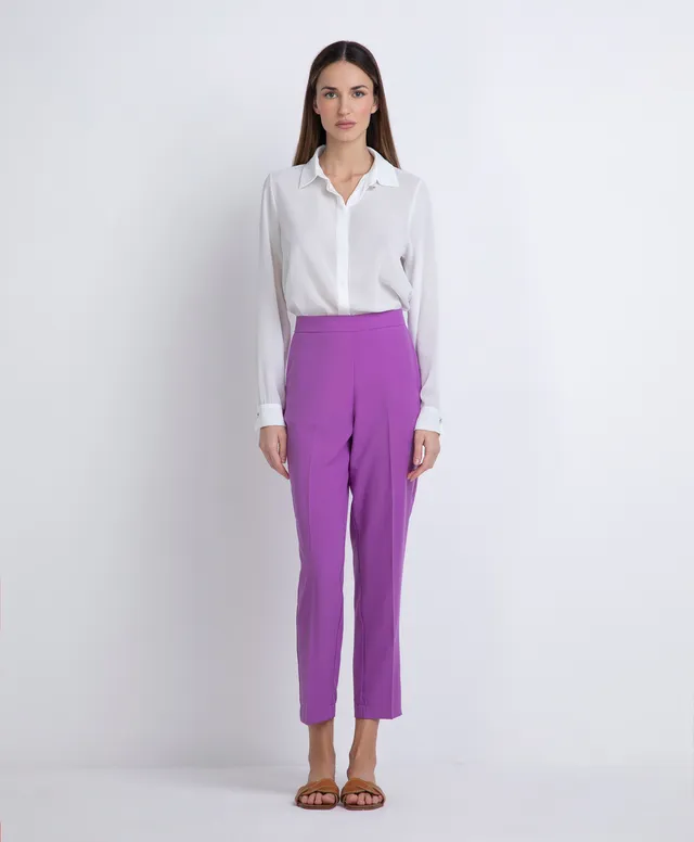 Markup Donna Jeans & Pantaloni Pantalone straight in tessuto fluido
