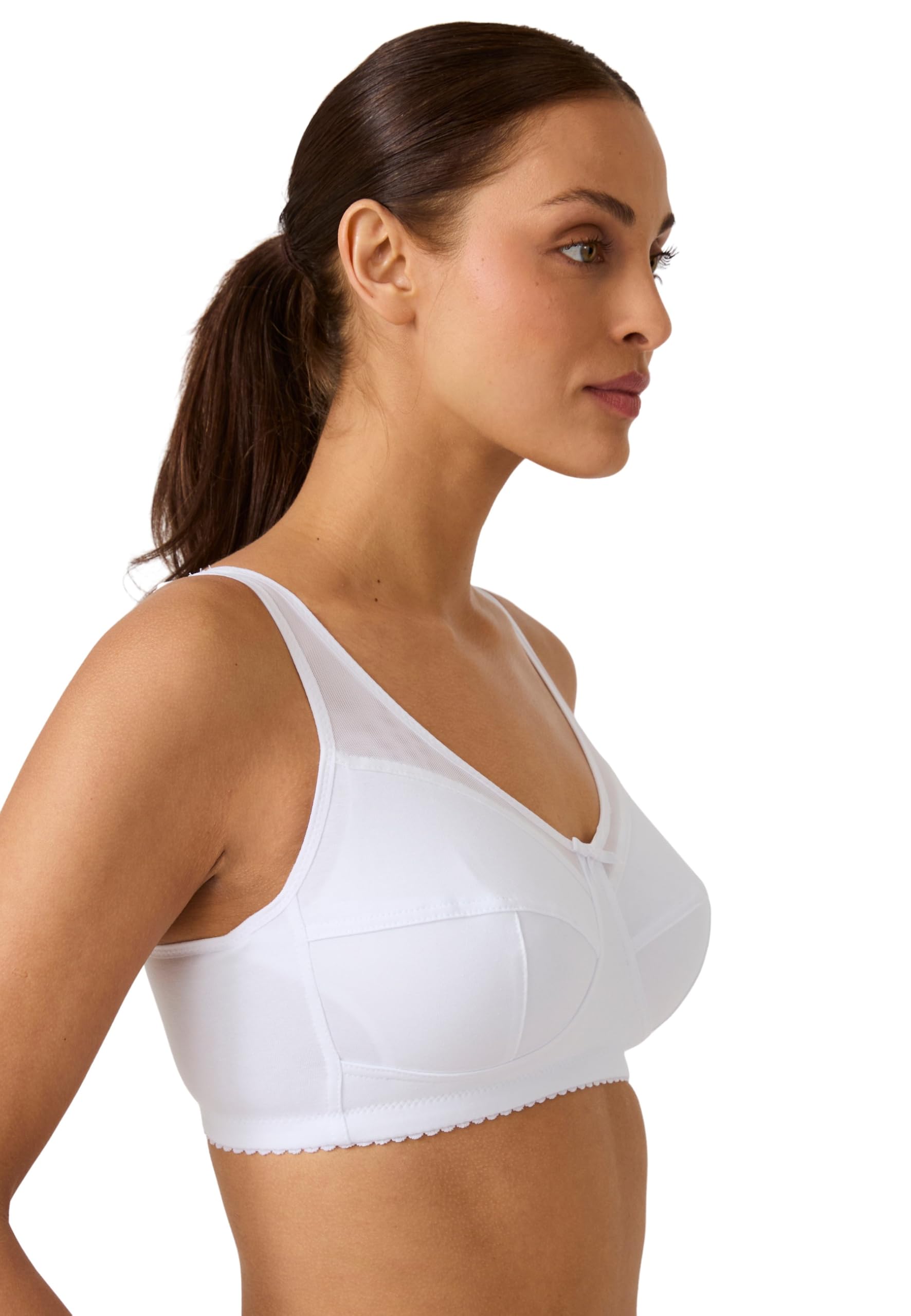 Damart Biancheria intima Reggiseno postoperatorio 3B Fiori Blu senza ferretto