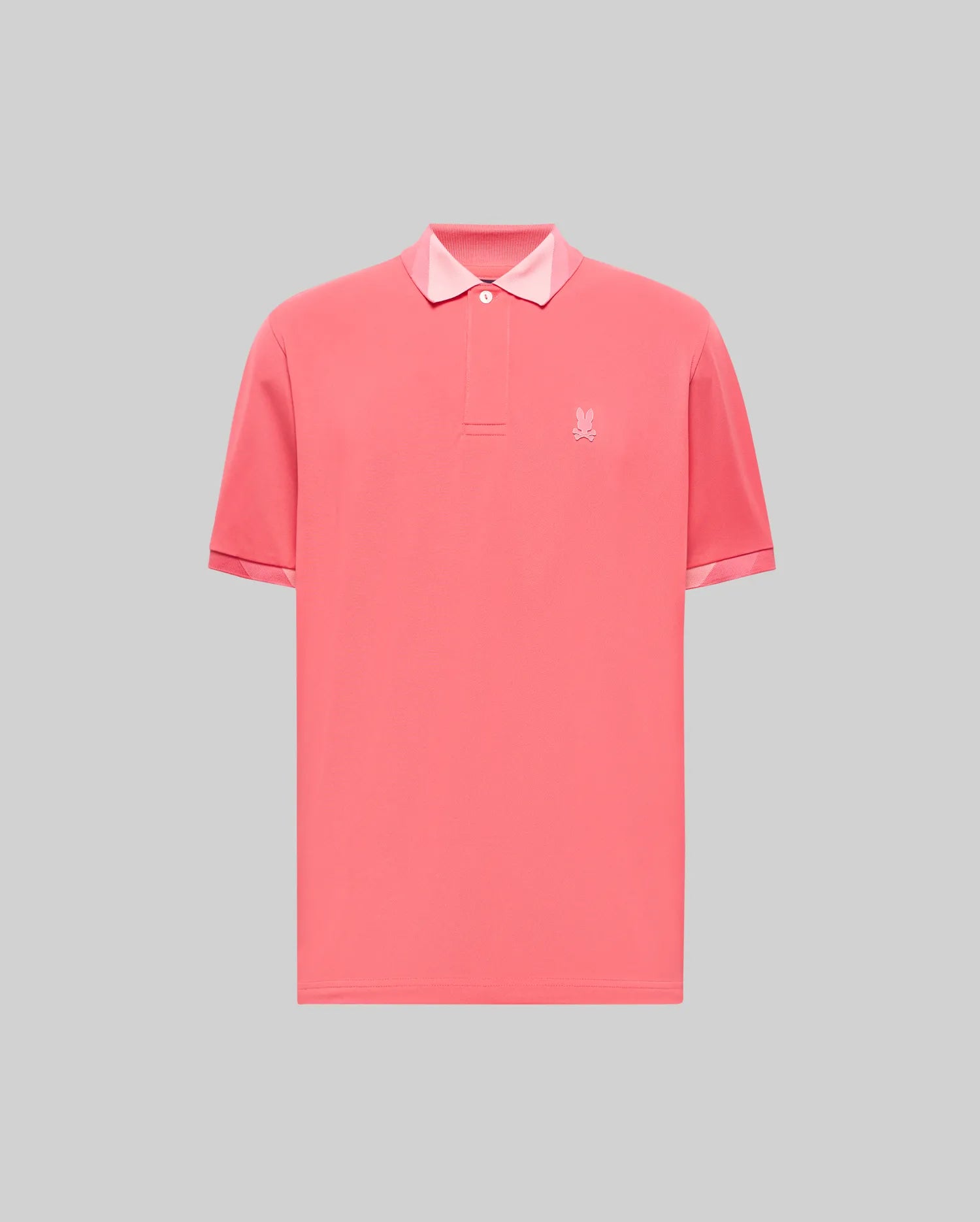 Psycho Bunny Men's Polos Onyx Sport Polo Polo Sunkissed Coral stretch