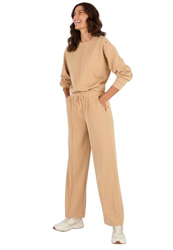 Damart Prêt-à-porter Felpa in Maglia Piquata Donna 38-40 poliestere riciclato