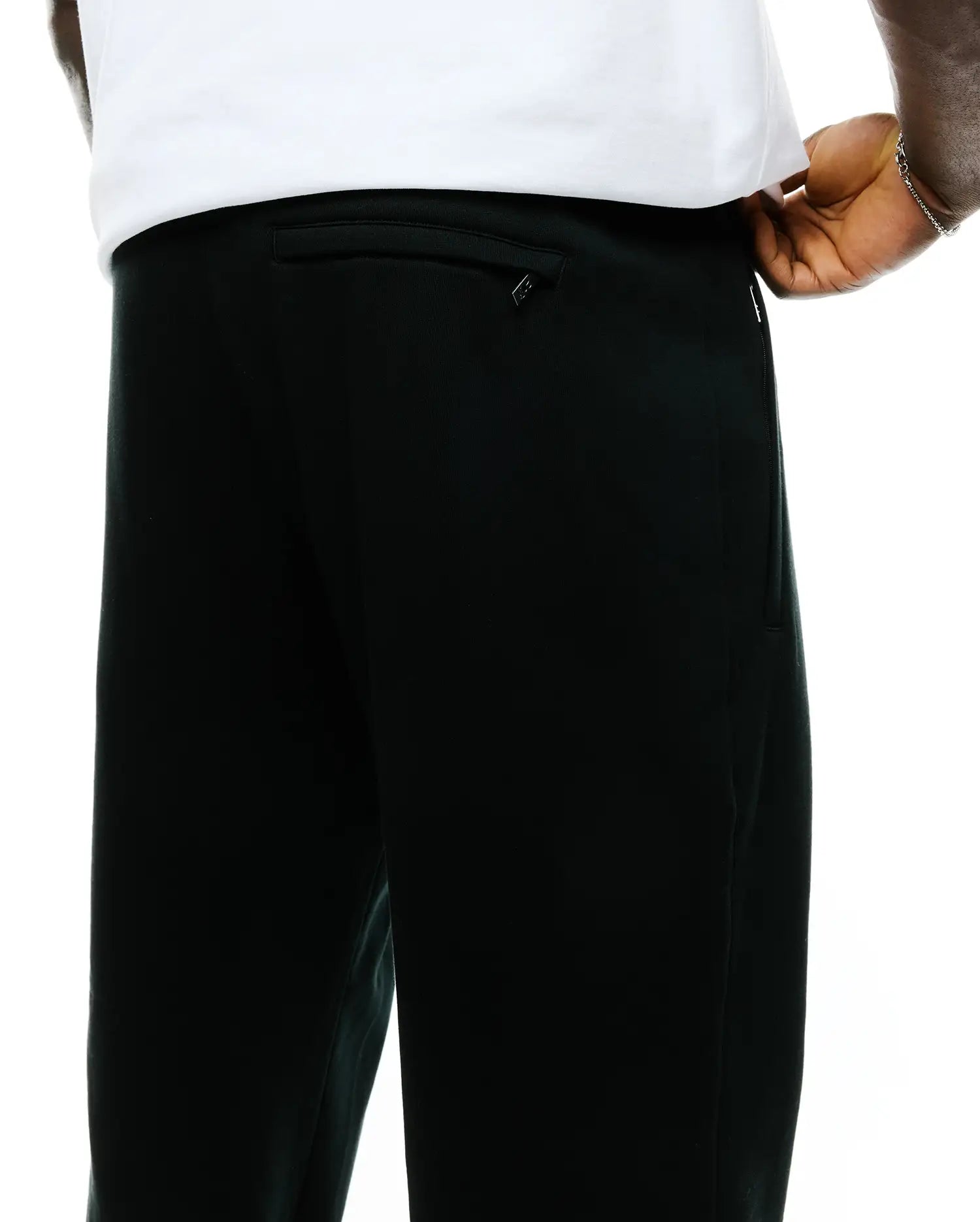 Psycho Bunny Big & Tall BIG & TALL HAIDEN FLEECE SWEATPANTS - BB0800009 pantaloni felpa neri taglie forti