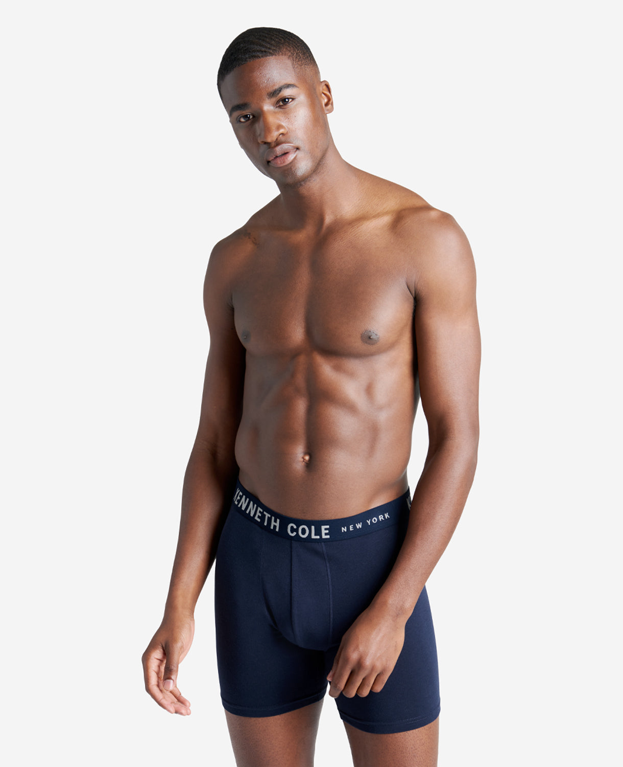 Kenneth Cole Reaction Clothing Cotton Modal Stretch Boxer Brief boxer 3 pezzi elasticizzati