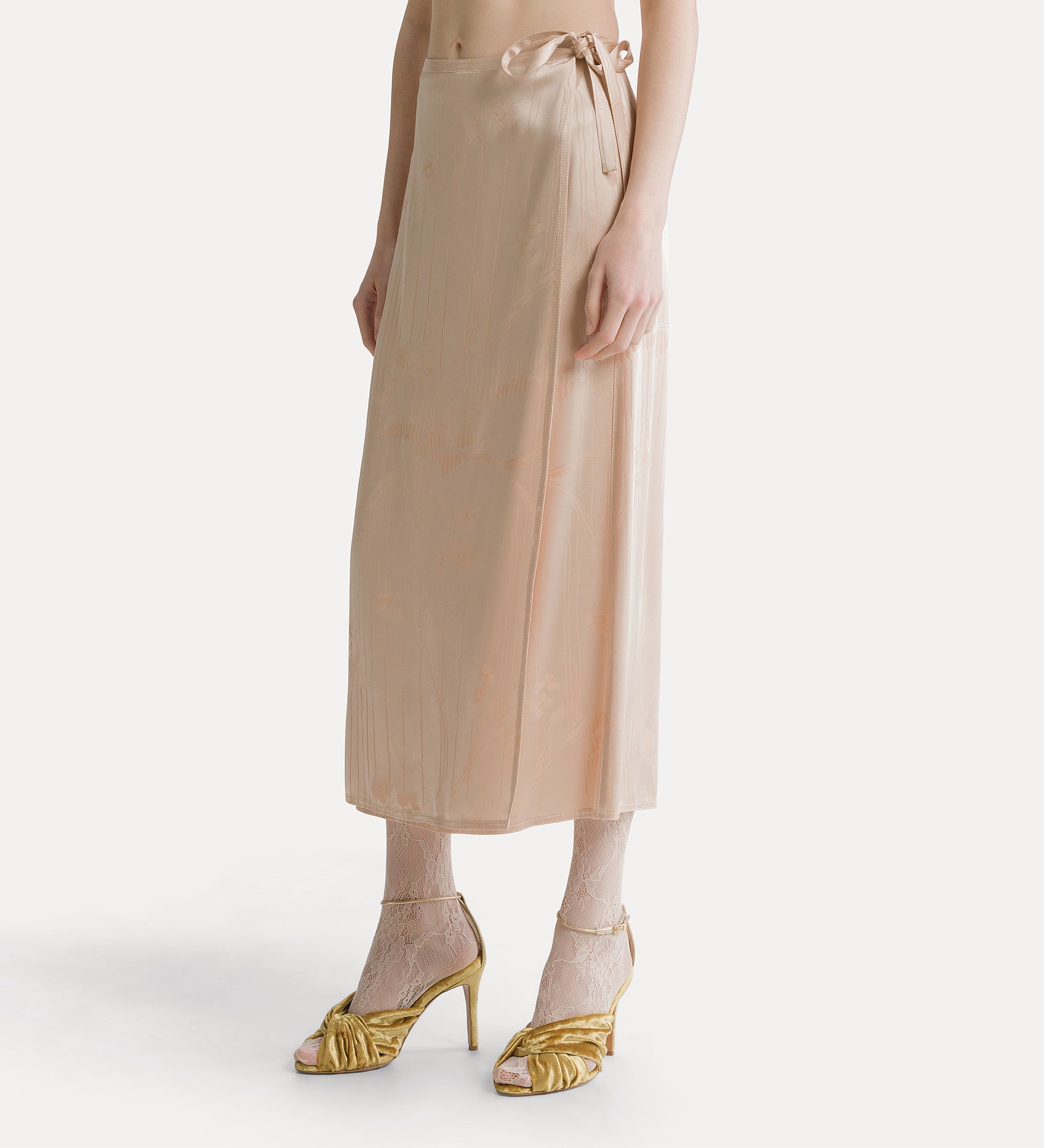 Forte gonne The Lotus gonna pareo loto jacquard in viscosa