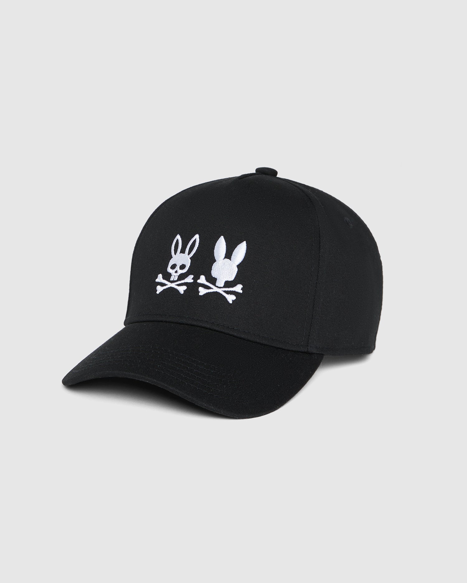 Psycho Bunny Accessories Kingwood B6A916Y1HT cappellino nero cotone