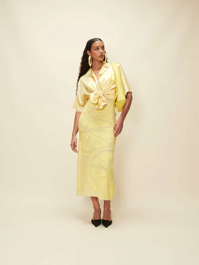 House Of Sunny Women's Shirts SLICED LEMONS SHIRT camicia limoni oversize