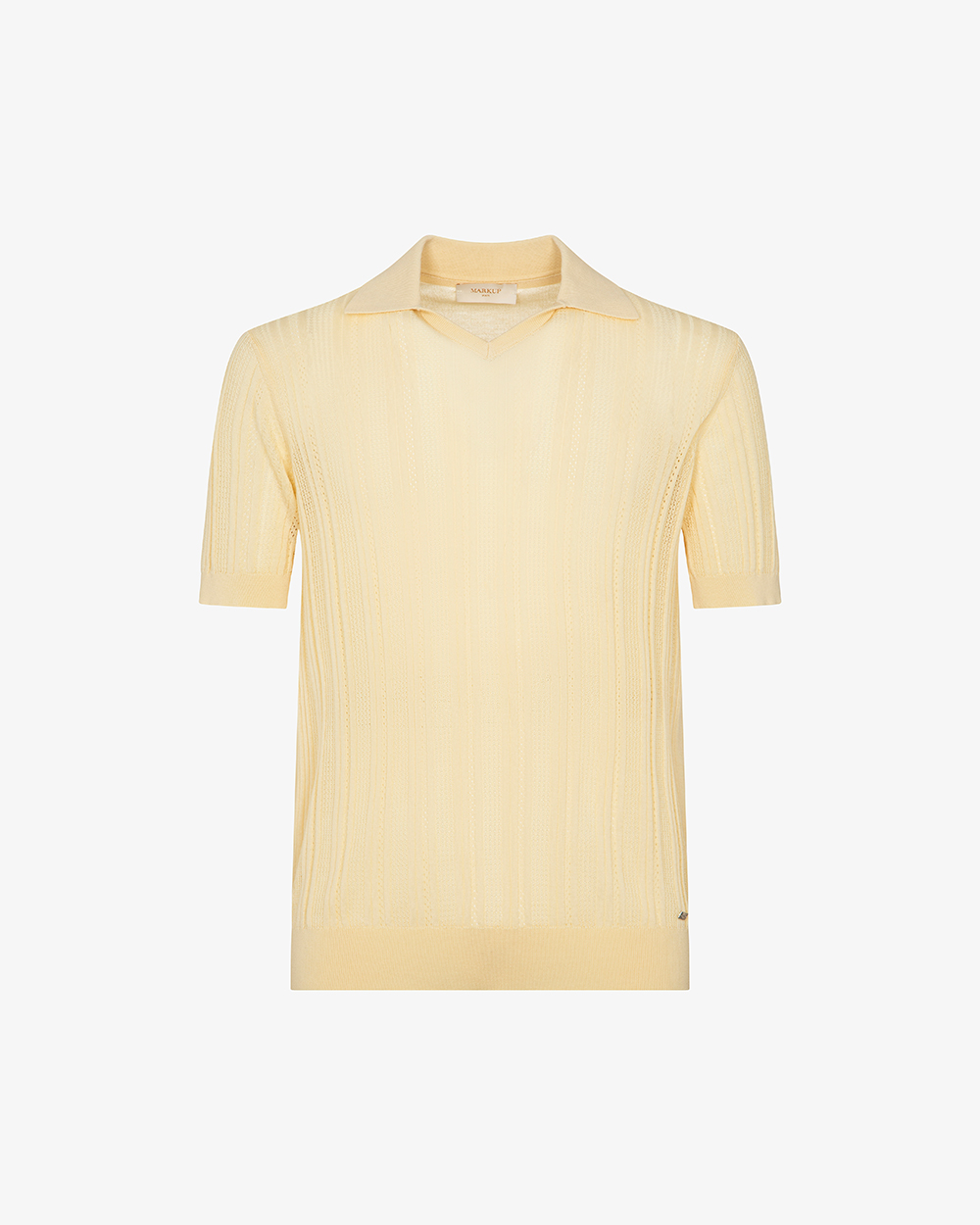 Markup Uomo Maglieria Polo punto crochet