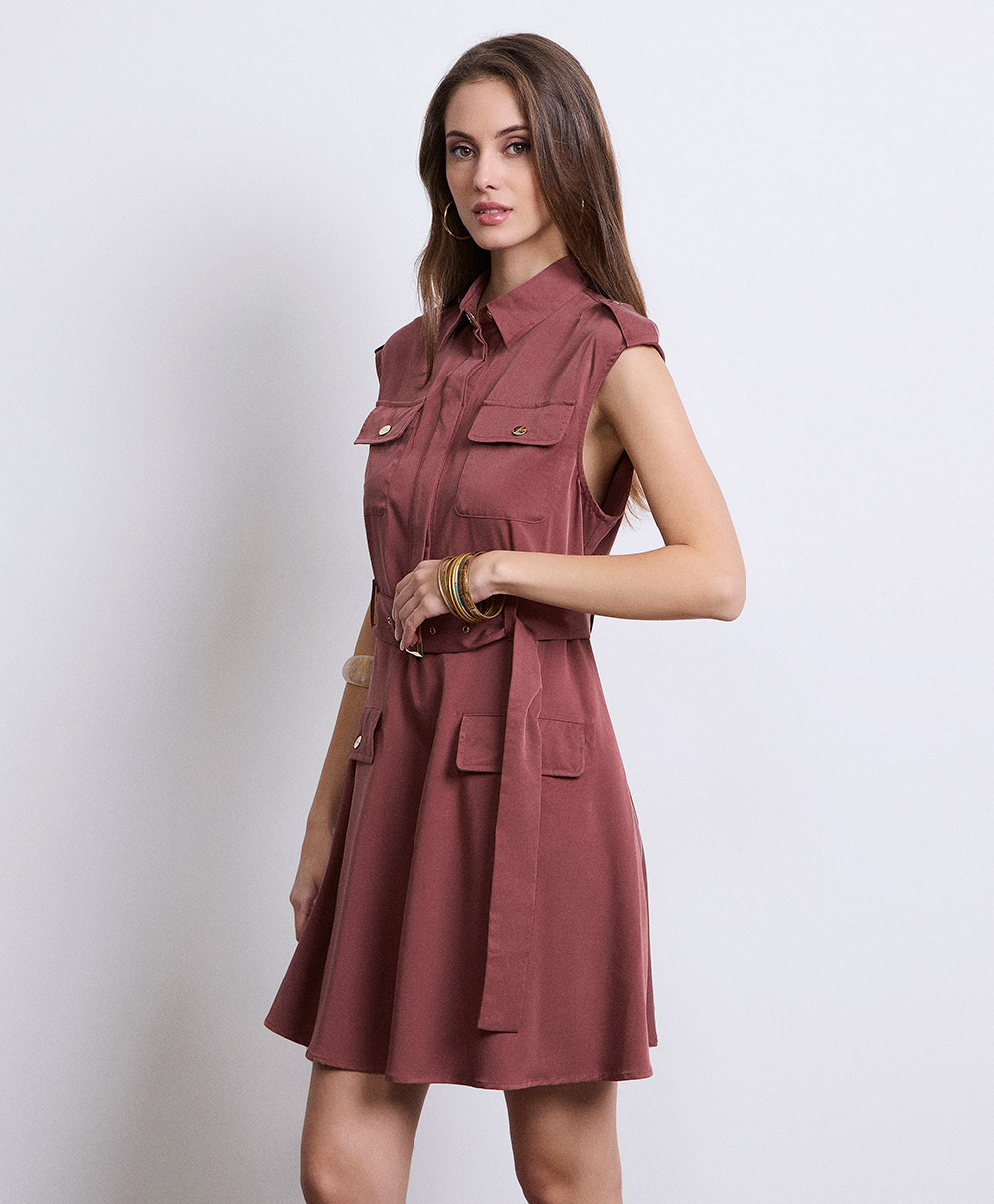 Markup Donna Vestiti vestito corto con tasche