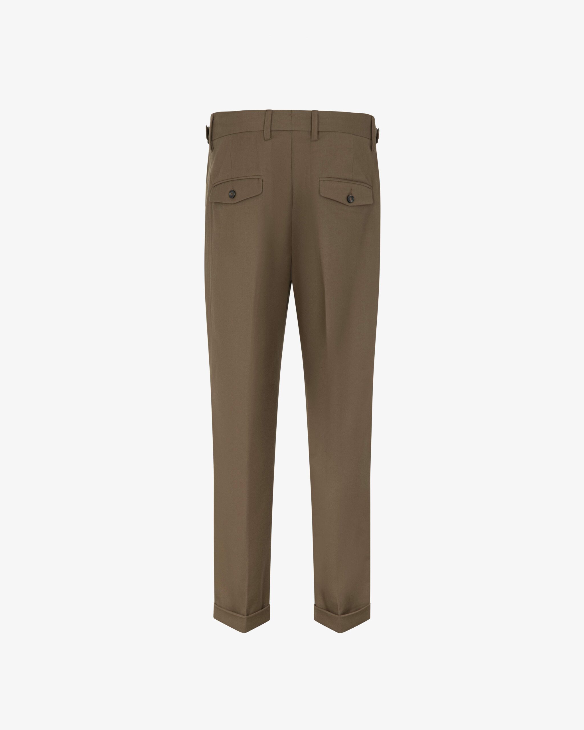 Markup Uomo Pantaloni & Bermuda Pantalone cropped in flanella pettinata uomo
