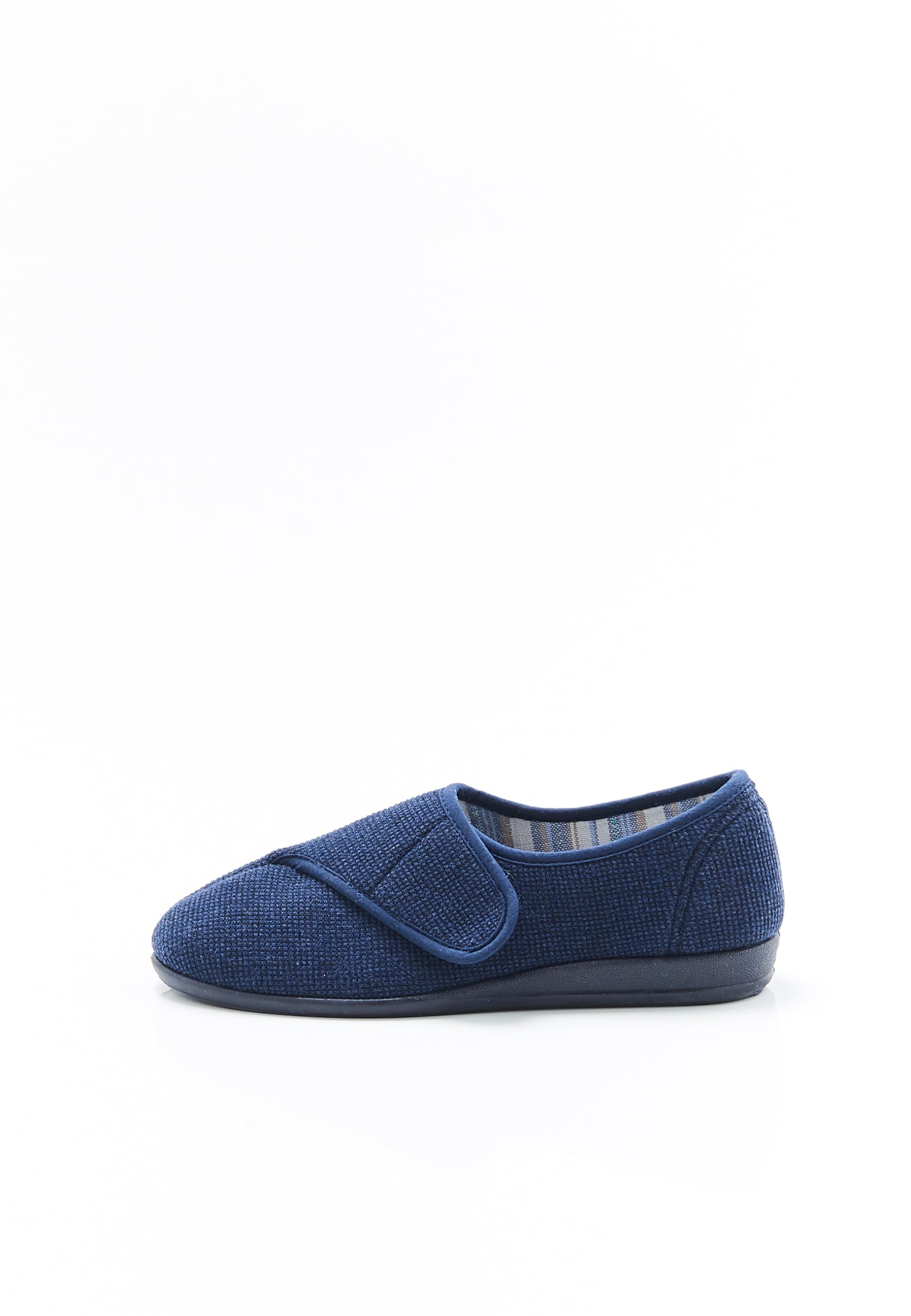 Damart Calzature Pantofole in maglia goffrata con graffi donna blu marino 36 EU