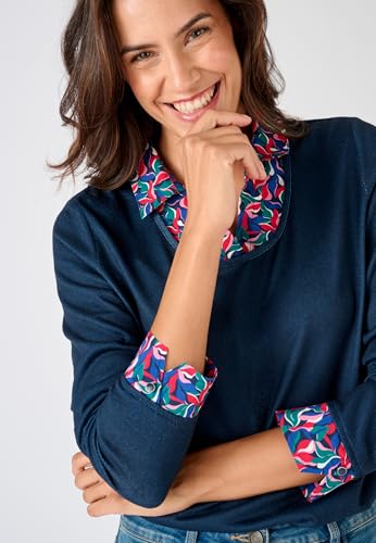 Damart Prêt-à-porter T-Shirt Effetto 2 in 1 Maglietta 38-40 calda