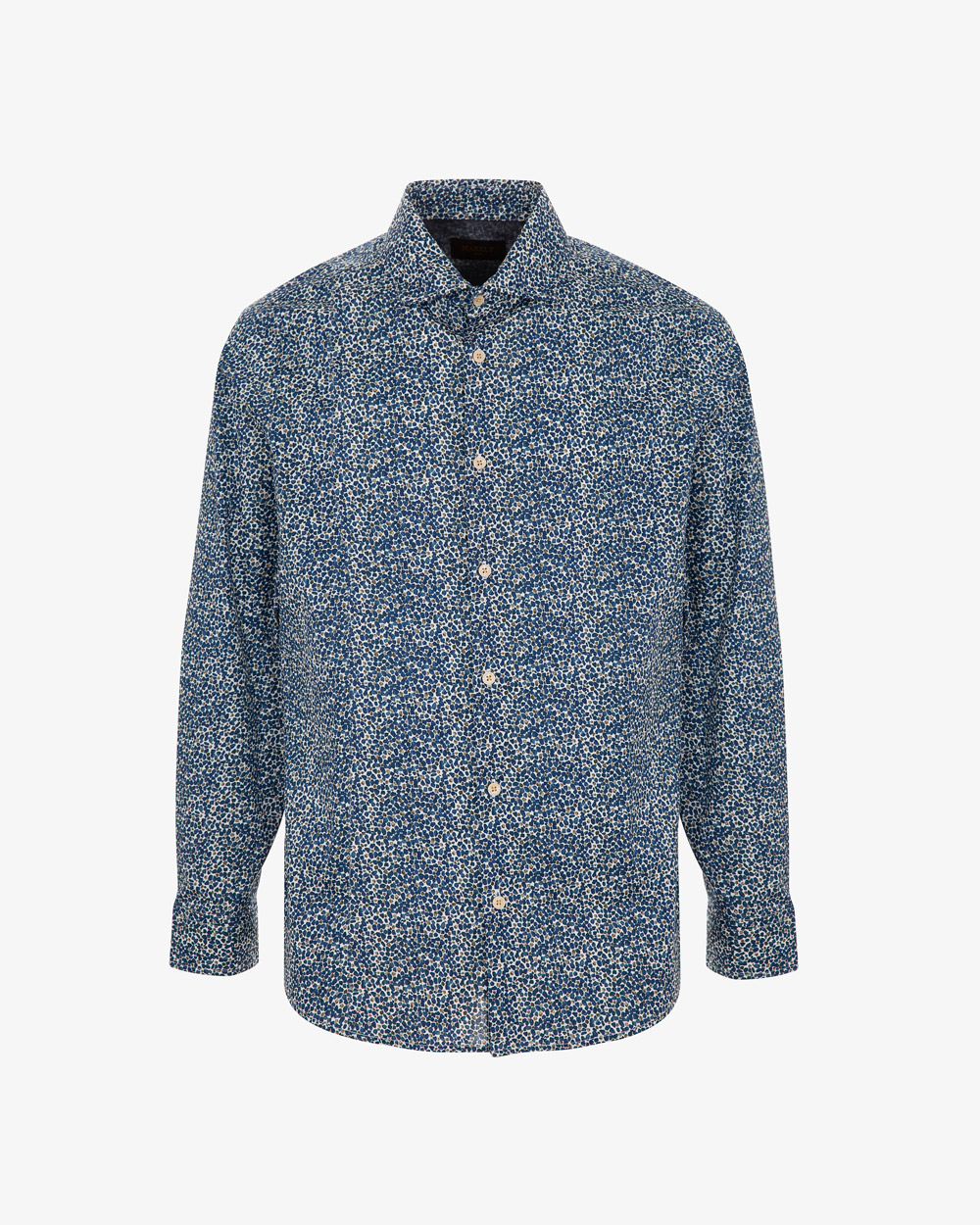 Markup Uomo Camicie Camicia in popeline stampata