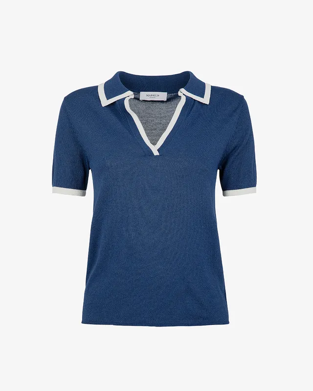 Markup Donna Maglieria Polo in viscosa polo