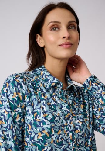 Damart Prêt-à-porter Camicetta Maglia Calda verde 38-40 a maniche lunghe