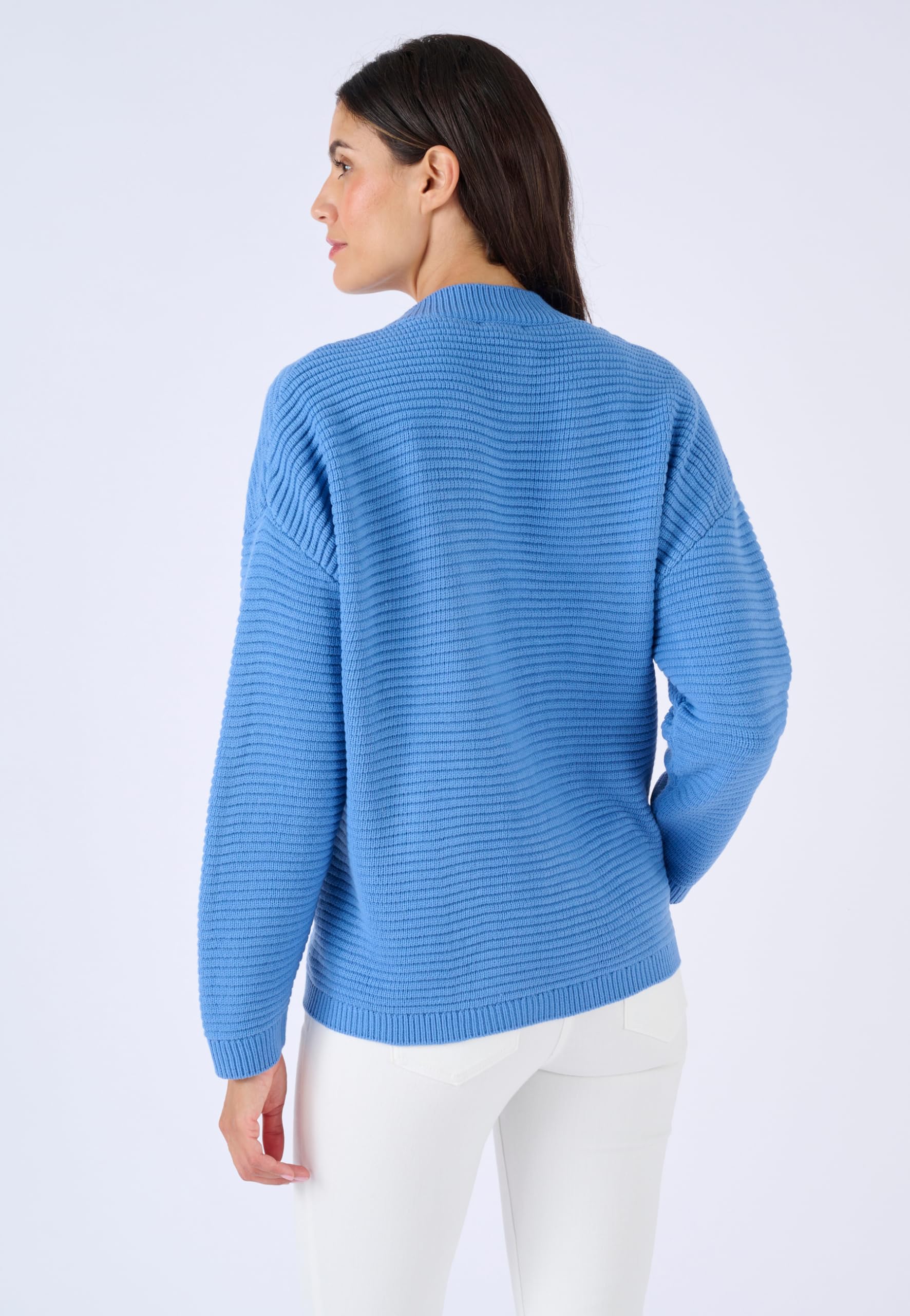 Damart Prêt-à-porter Gilet Maglia Ottomano donna 38-40 scollo a V