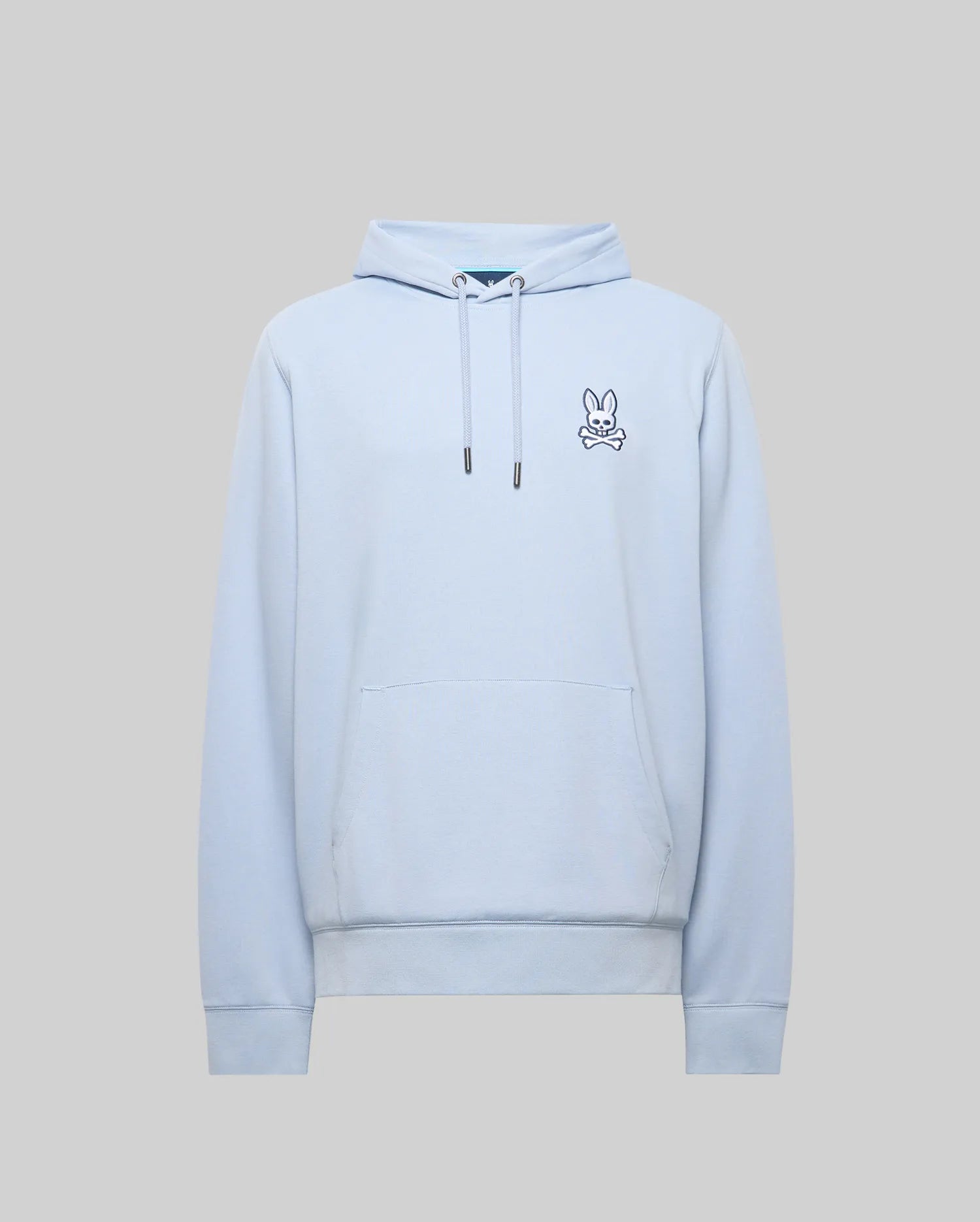 Psycho Bunny Men's Sweatshirts & Hoodies Timothy 4K Bunny Hoodie felpa 410 Zen Blue