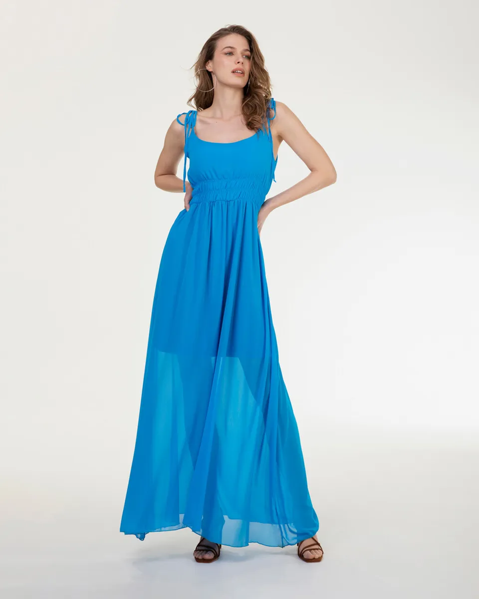 Markup Donna Vestiti Abito lungo in georgette donna
