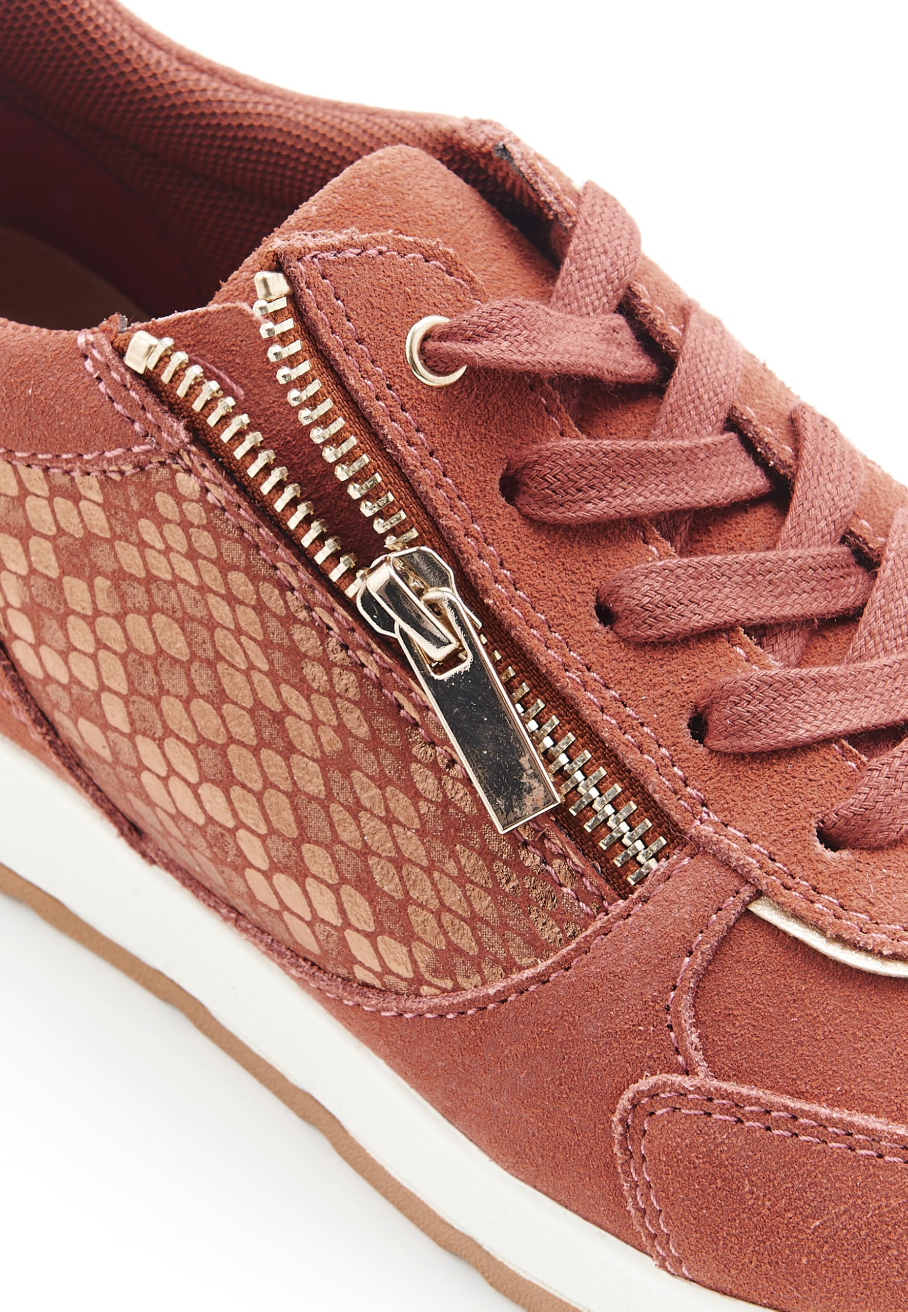 Damart Calzature sneakers dettagli animalier Amortyl donna marrone arancione