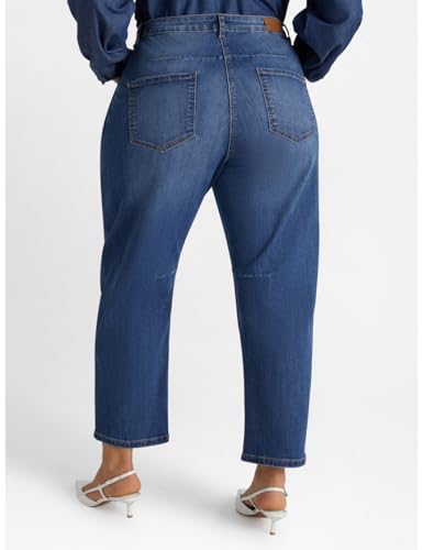Fiorella Rubino Jeans Moon Fit jeans con micro strappi curvy