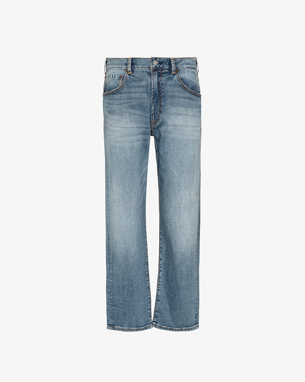 Markup Uomo Jeans Jeans cropped fit lavaggio medio