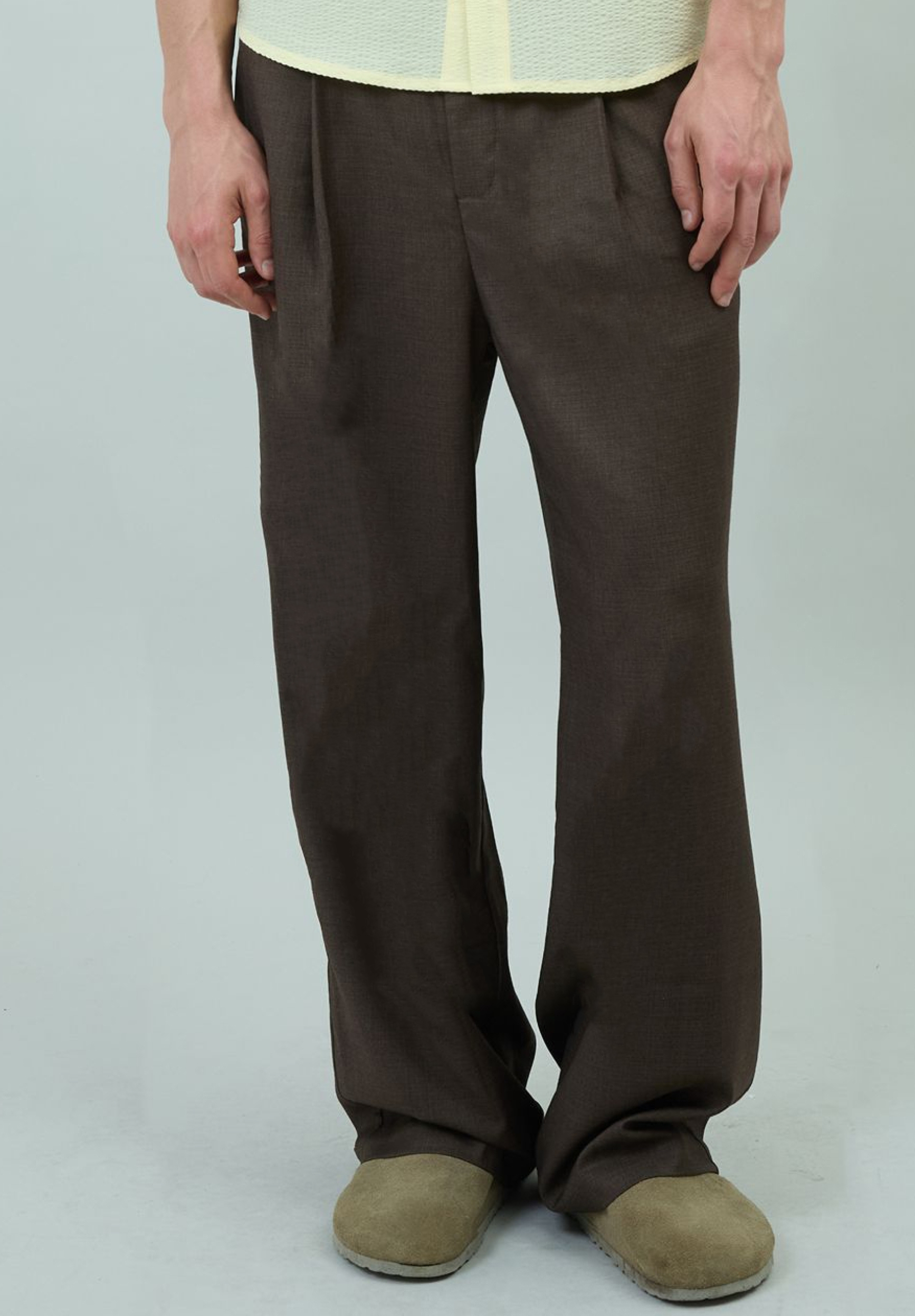House Of Sunny Women's Shorts & Trousers PLEATED SUIT TROUSER pantaloni sartoriali