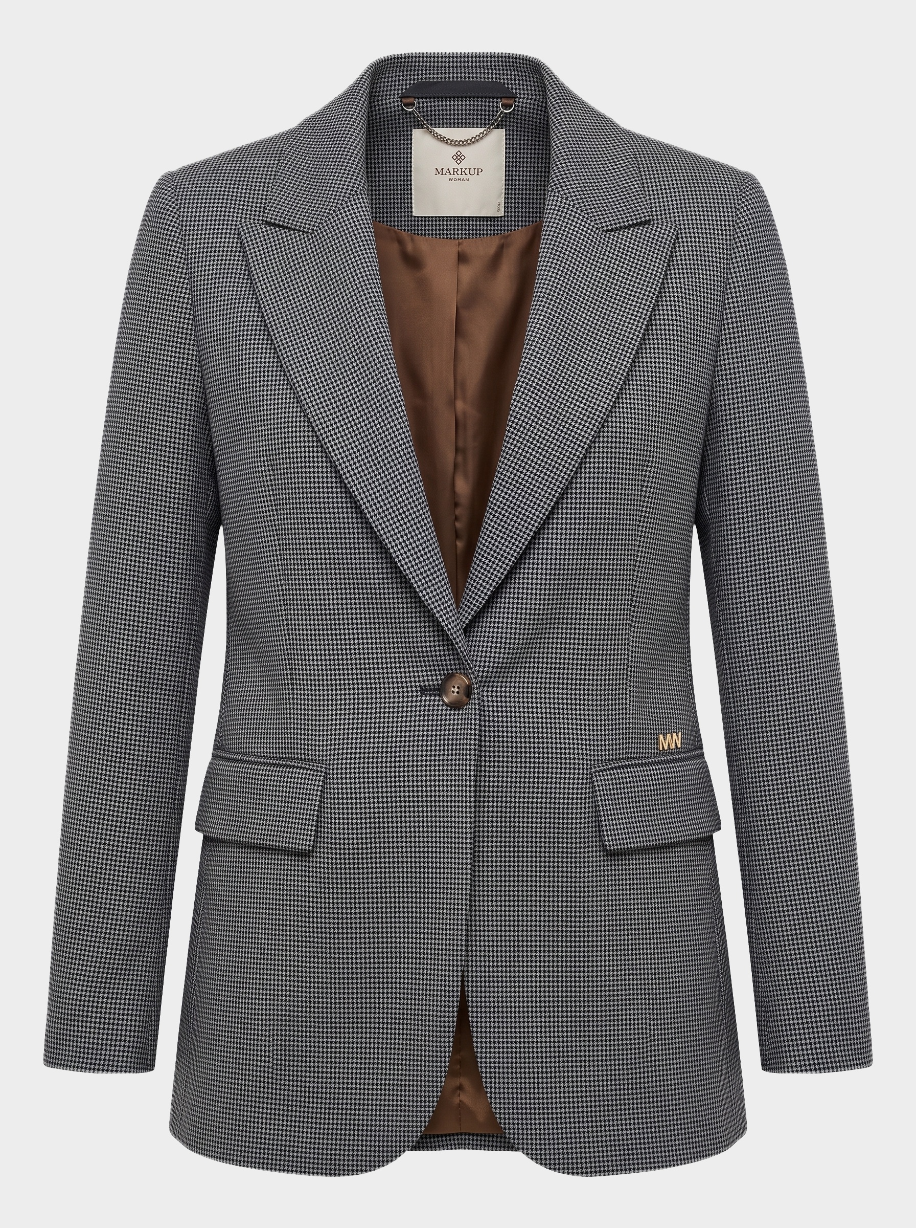 Markup Blazer over in tessuto pied de poule blazer