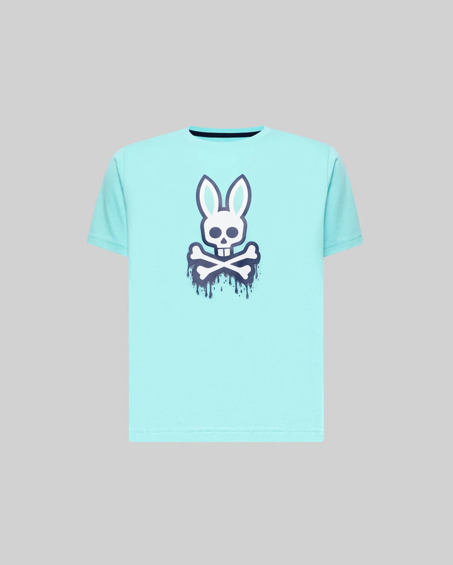 Psycho Bunny Kids Tees Carl Graphic Tee maglietta Antigua Sand cotone Pima
