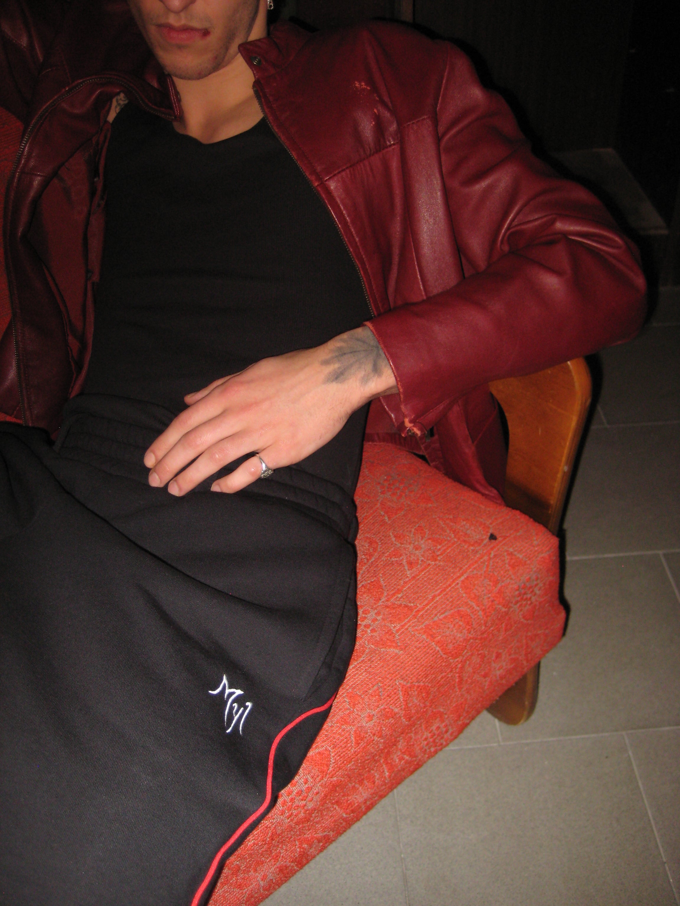 MYL CLOTHING RUG Sweatpants pantaloni tuta S logo ricamato