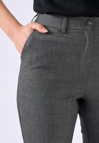 Damart Prêt-à-porter Pantaloni Sigaretta misto lana donna grigi