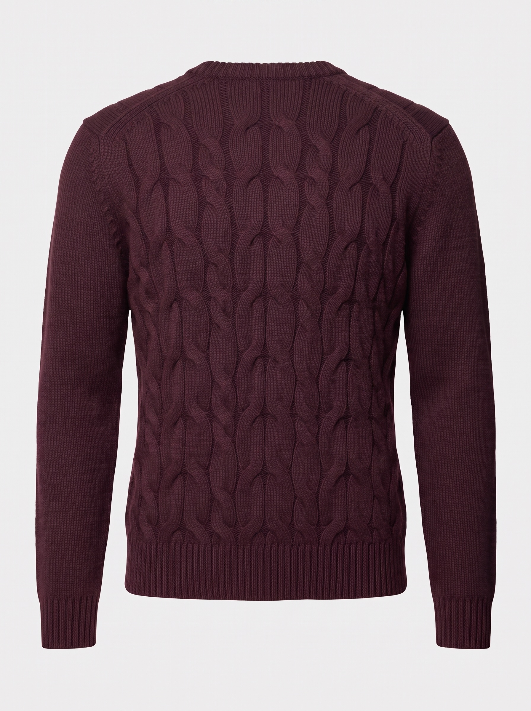 Markup Uomo Maglieria Maglione Girocollo Trecce maglione