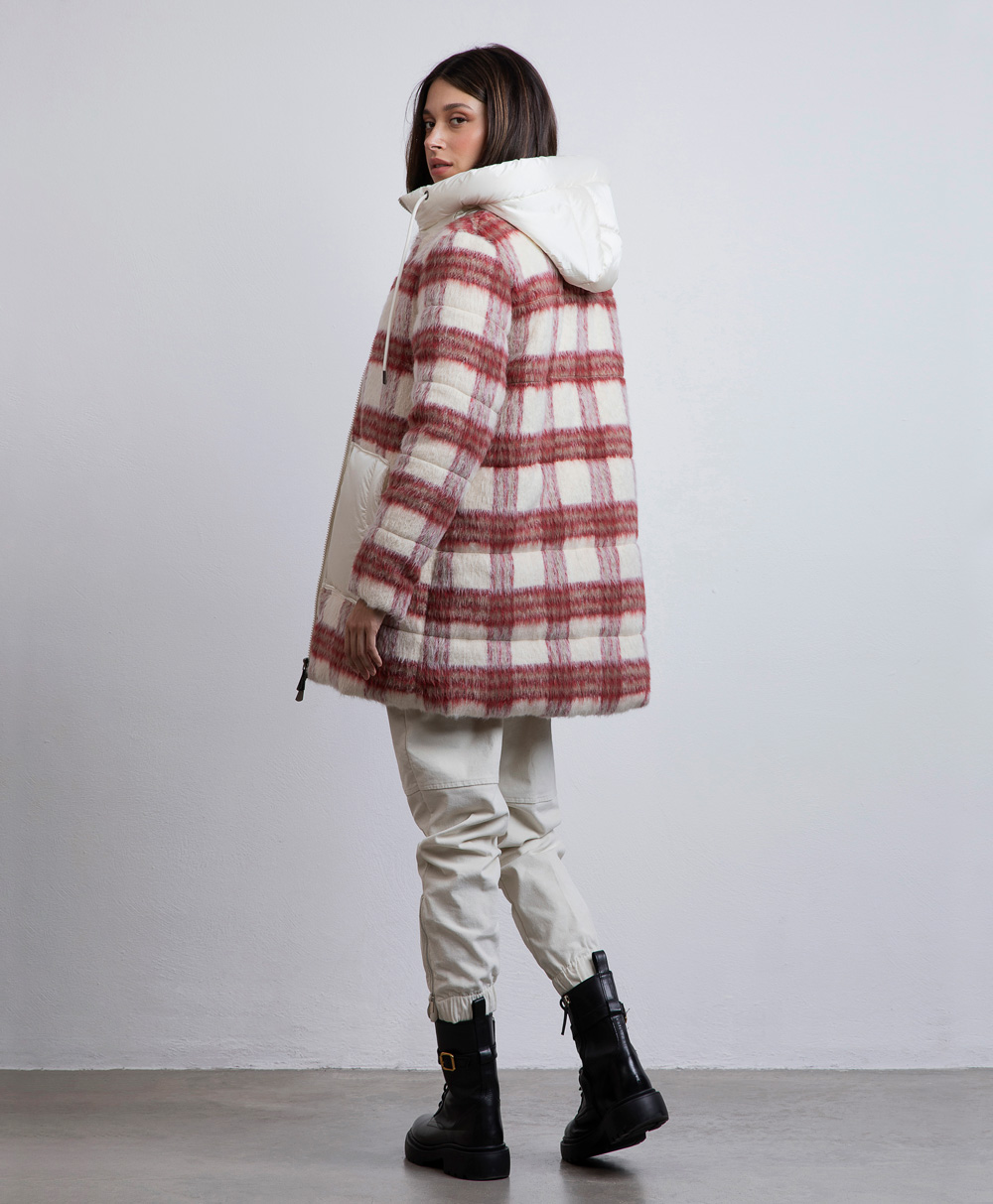 Markup Donna Giacche & Giubbotti Giubbino lungo check