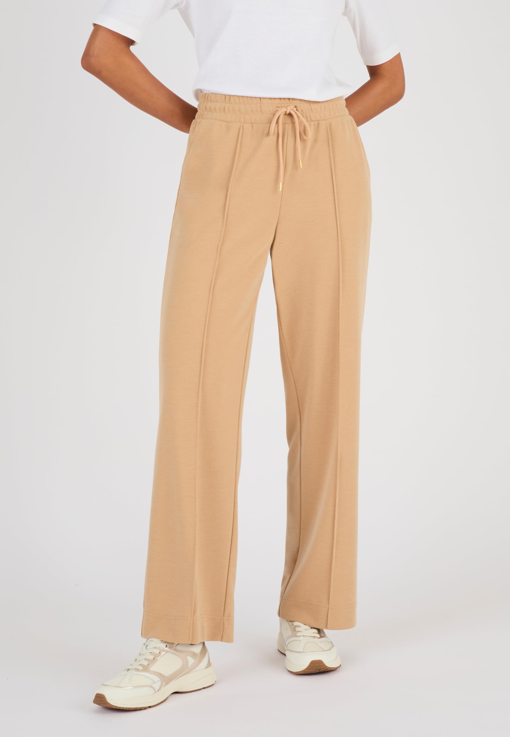 Damart Prêt-à-porter Pantaloni larghi in Maglia Piquata Donna jogging sport chic