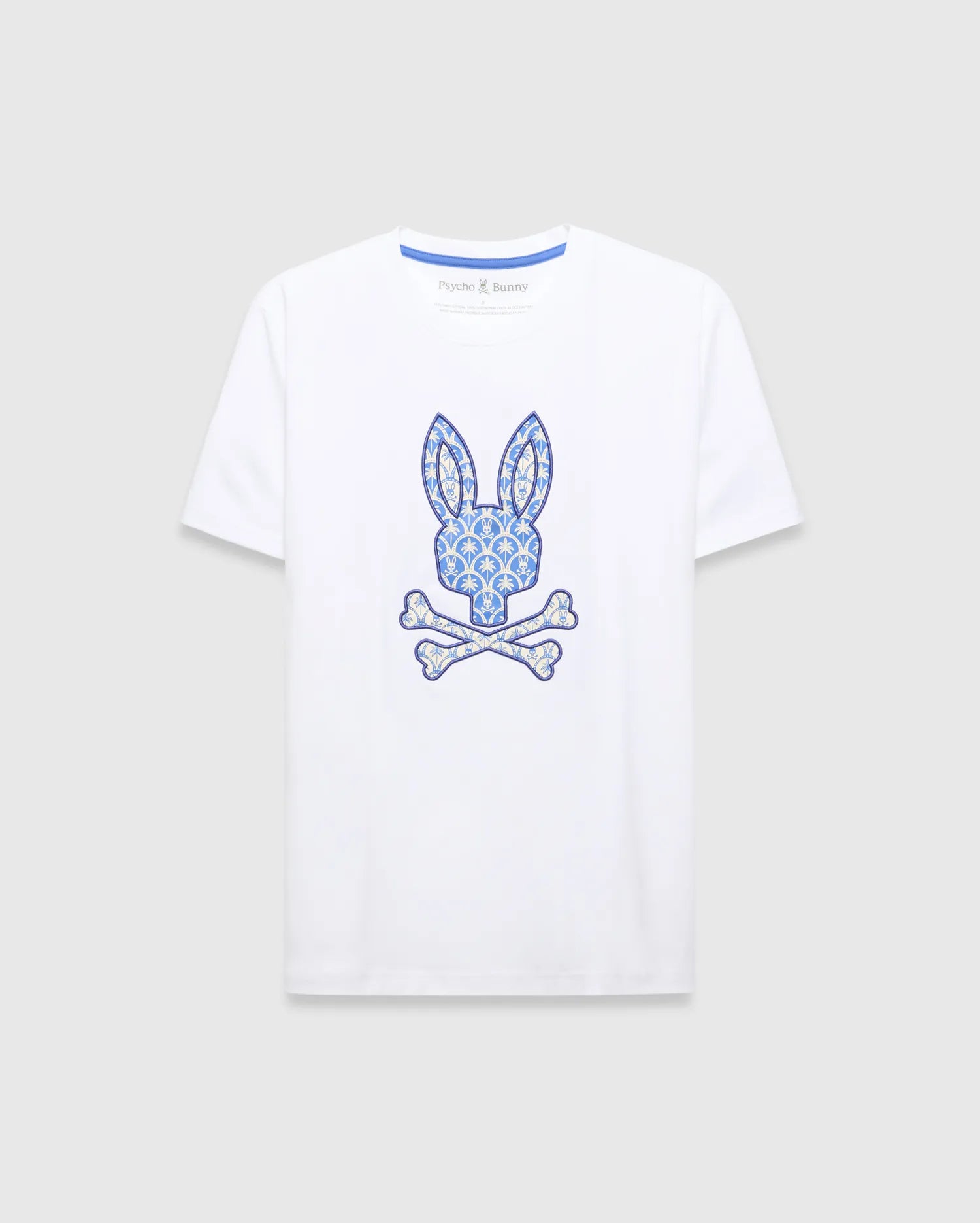 Psycho Bunny Men's Tees MENS BRAD GRAPHIC TEE - MT0200274 t-shirt bianca