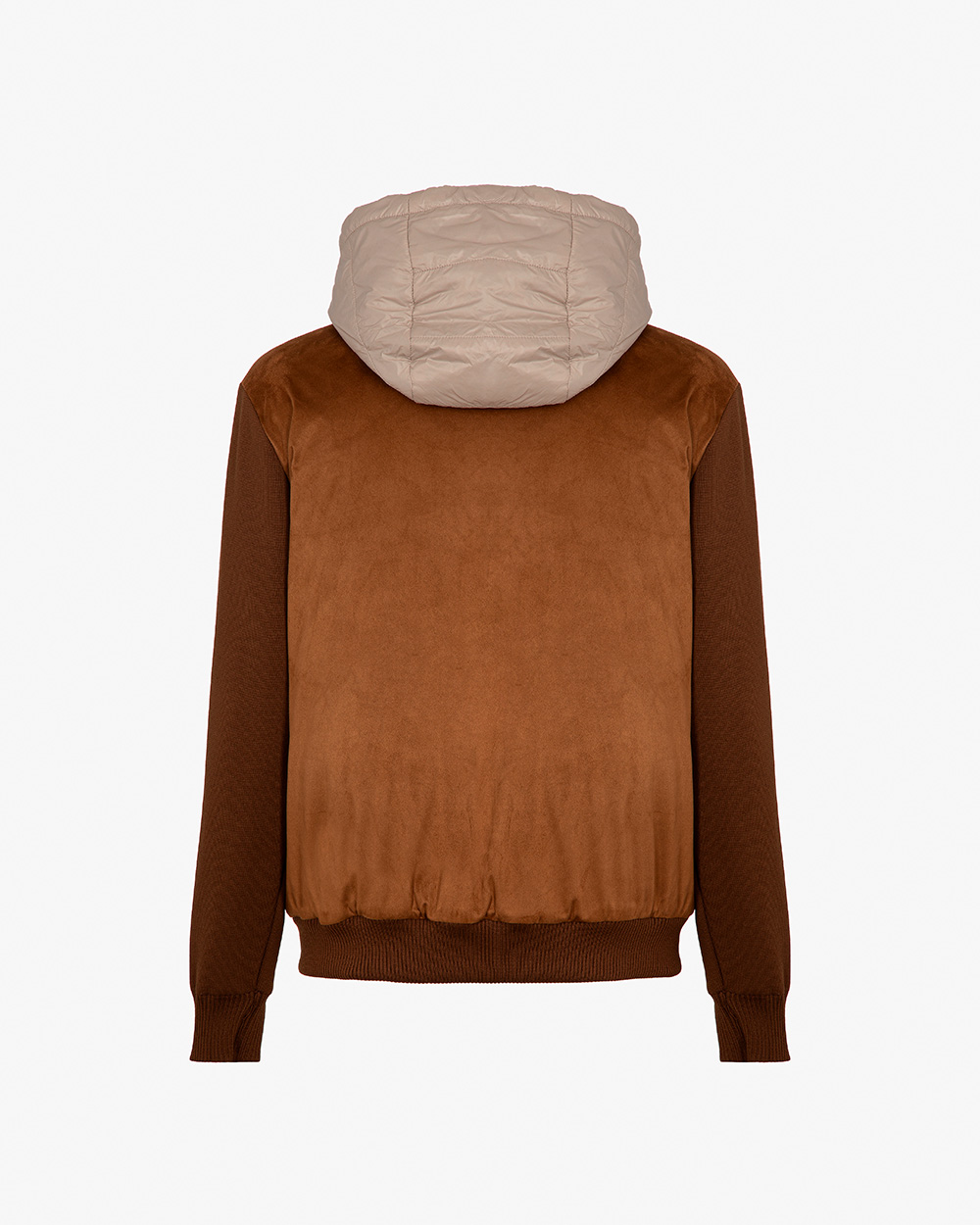 Markup Uomo Giacche & Giubbotti Giubbino in suede e maglia