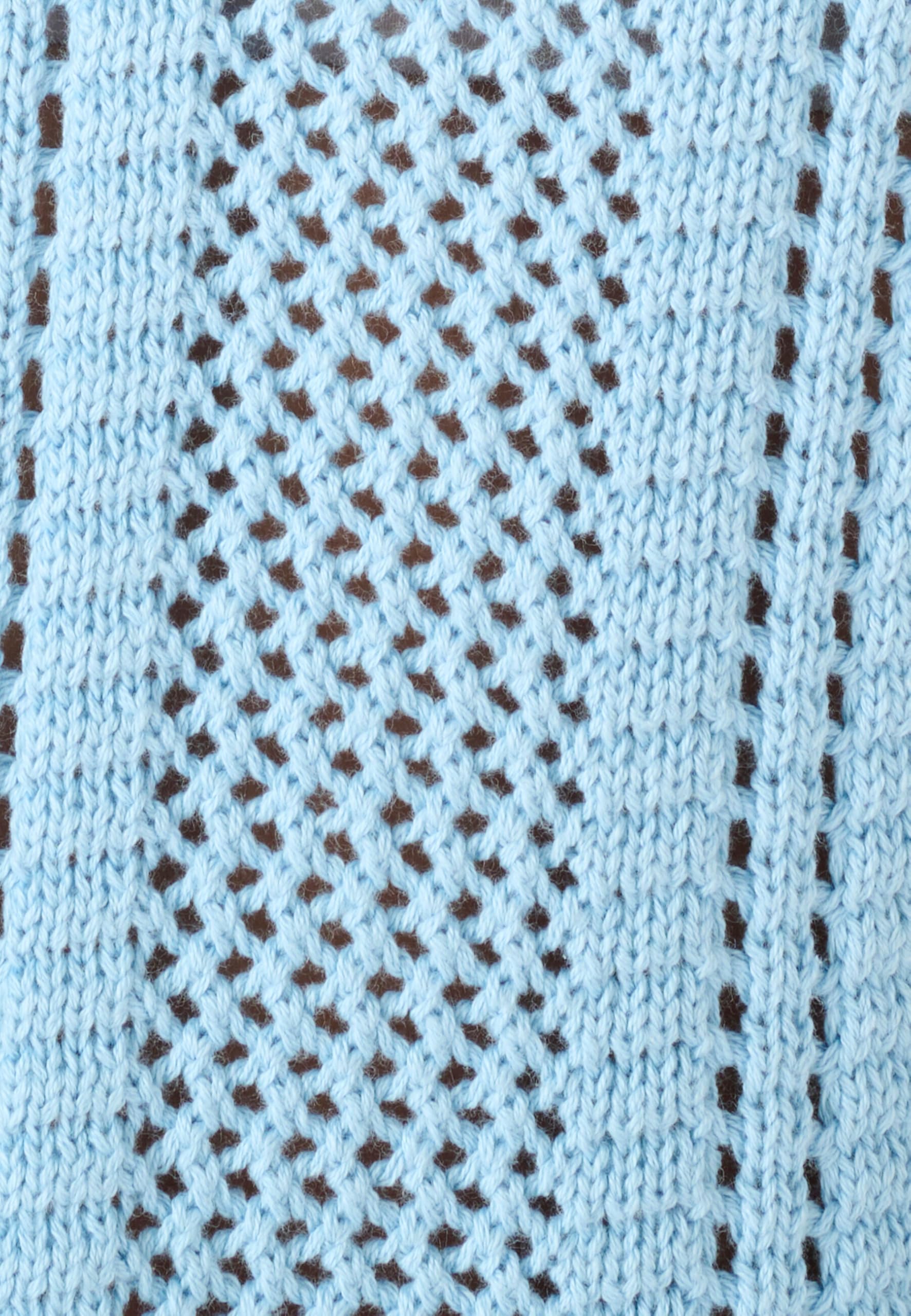 Damart Prêt-à-porter Maglia traforata, blu