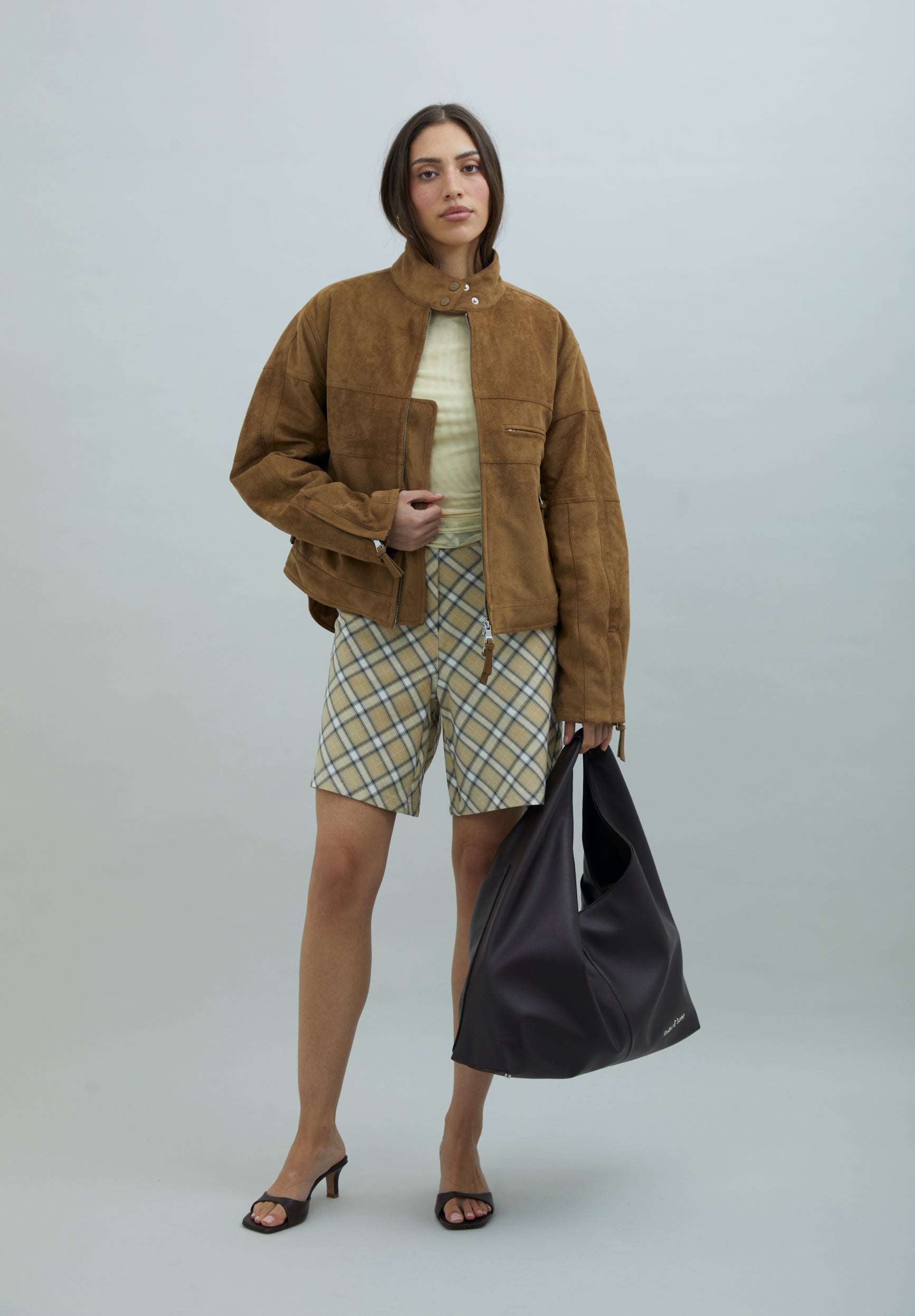 House Of Sunny Women's Jackets THE SUEDE RACER giacca biker suede oversize XS-3XL